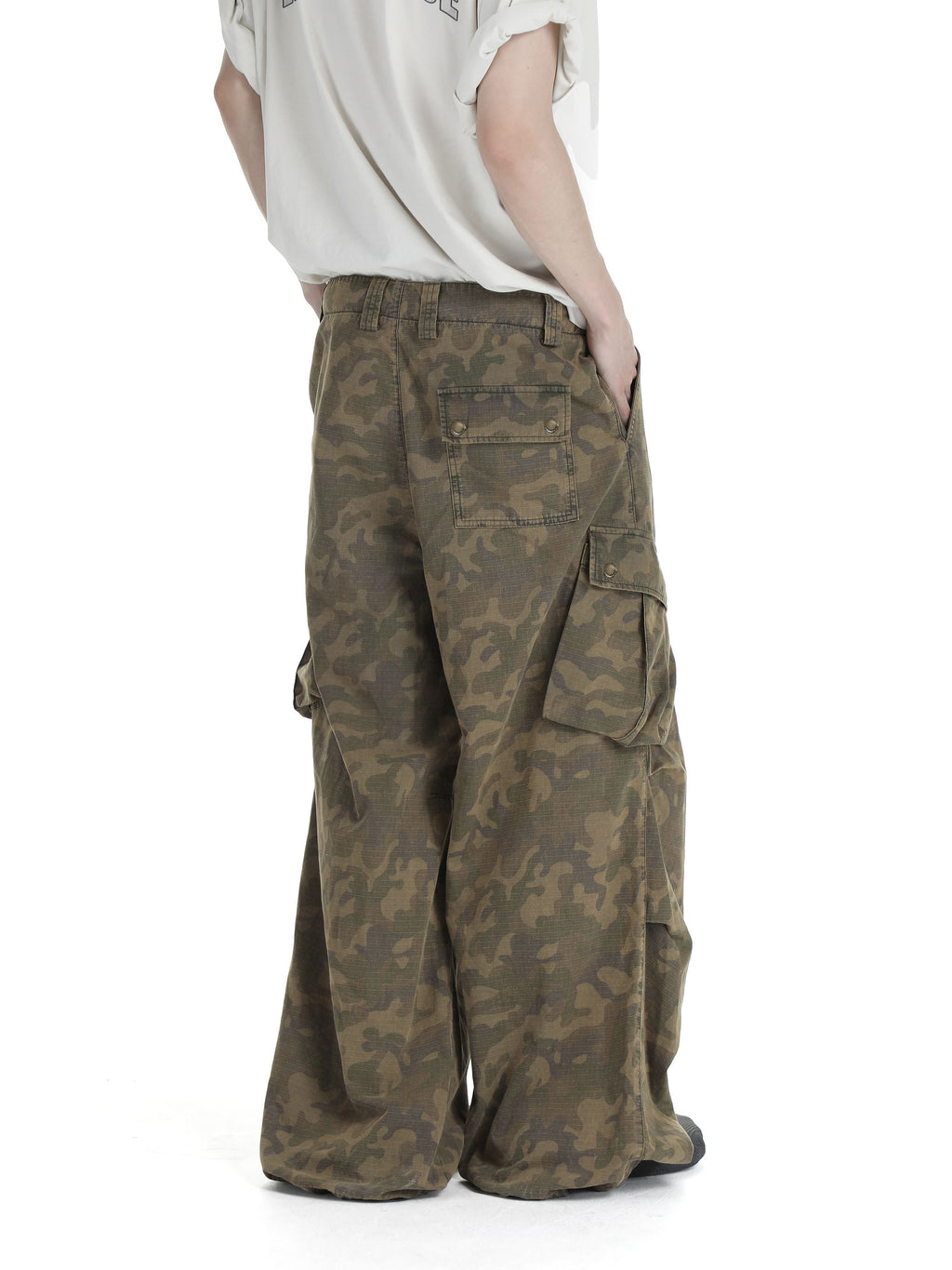 Camouflage Parachute Pants