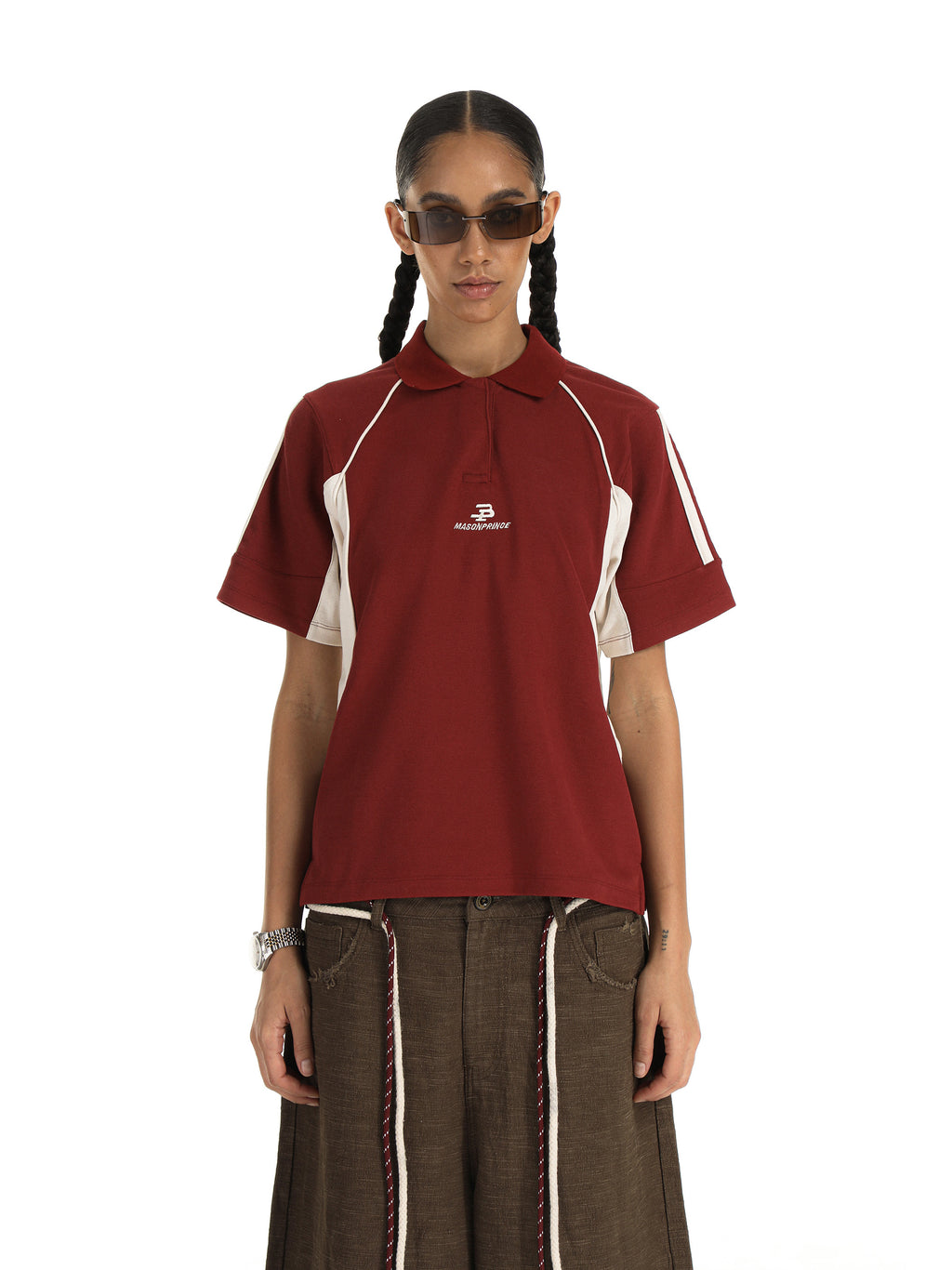 Knit retro polo - Shortsleeves