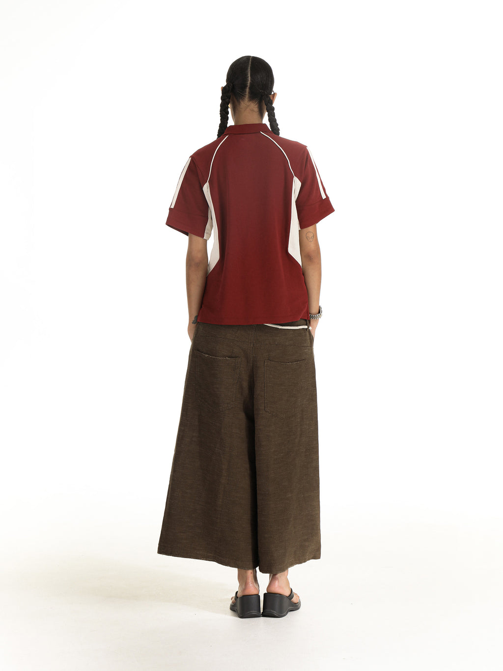 Knit retro polo - Shortsleeves