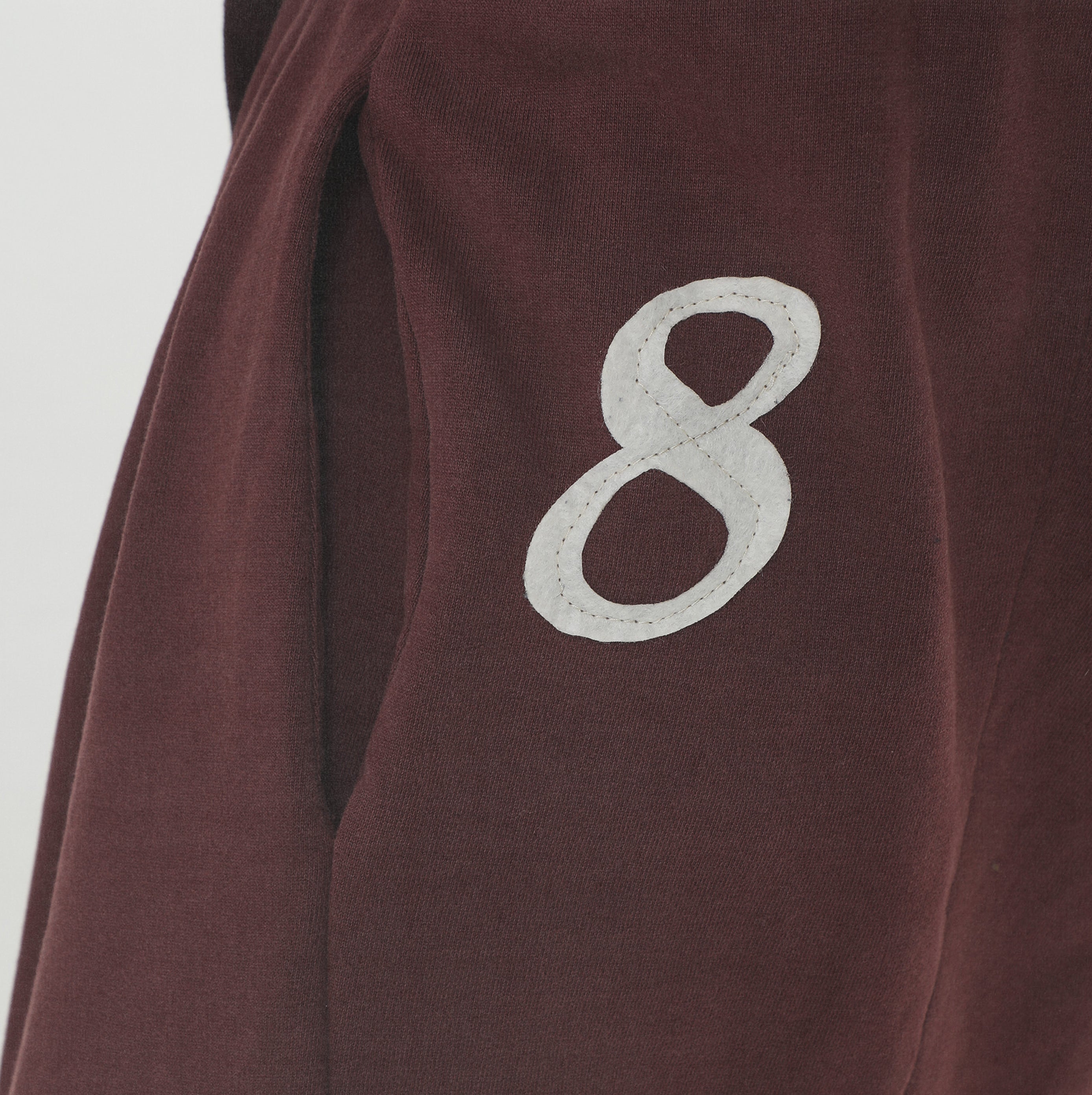 8 Patch Inverted Pleated Sweatpants