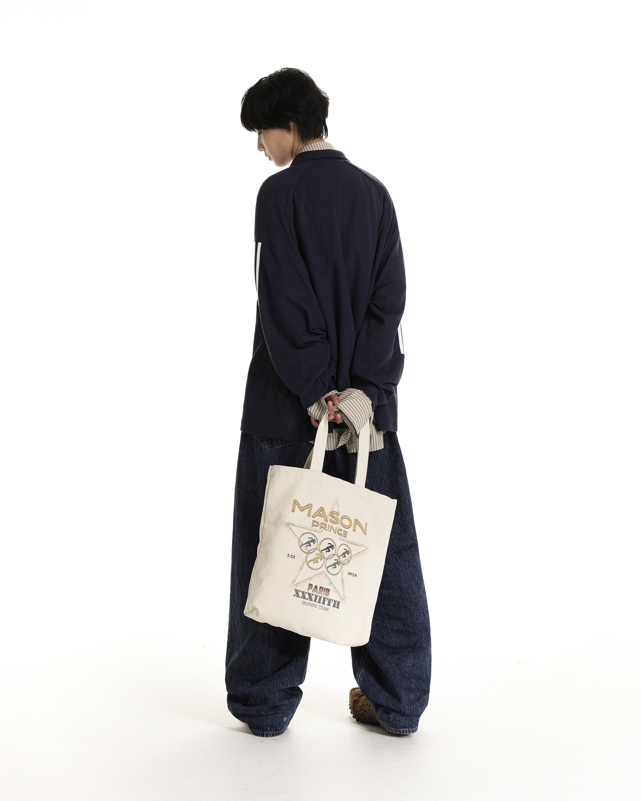 Knit retro polo - Longsleeves