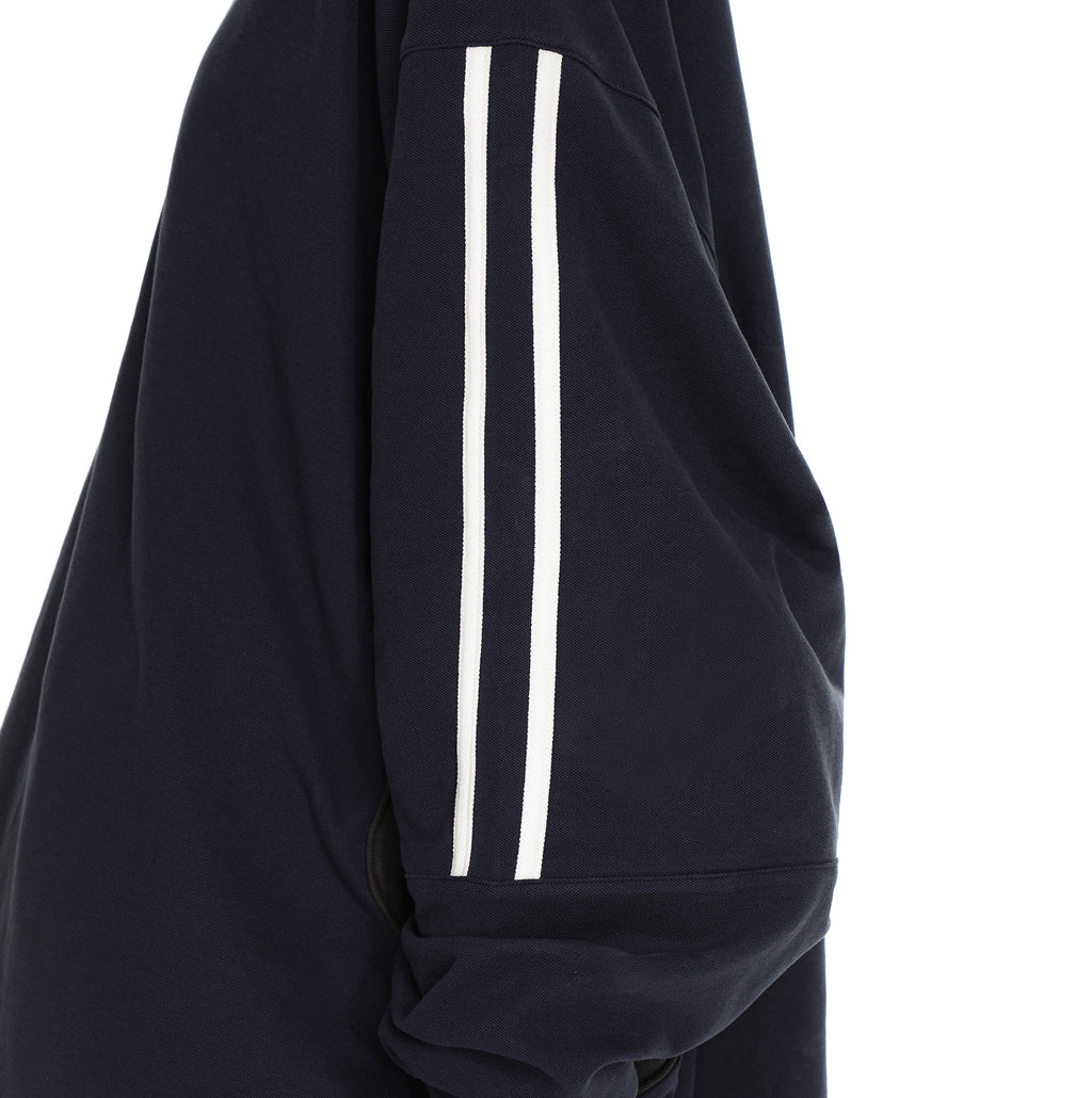 Knit retro polo - Longsleeves