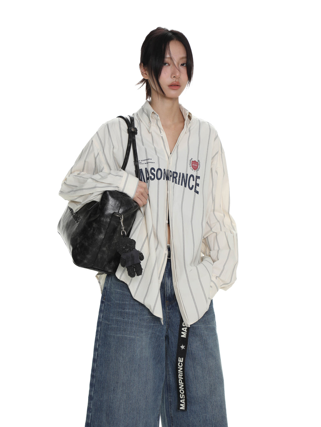 Retro striped shirt - Off White