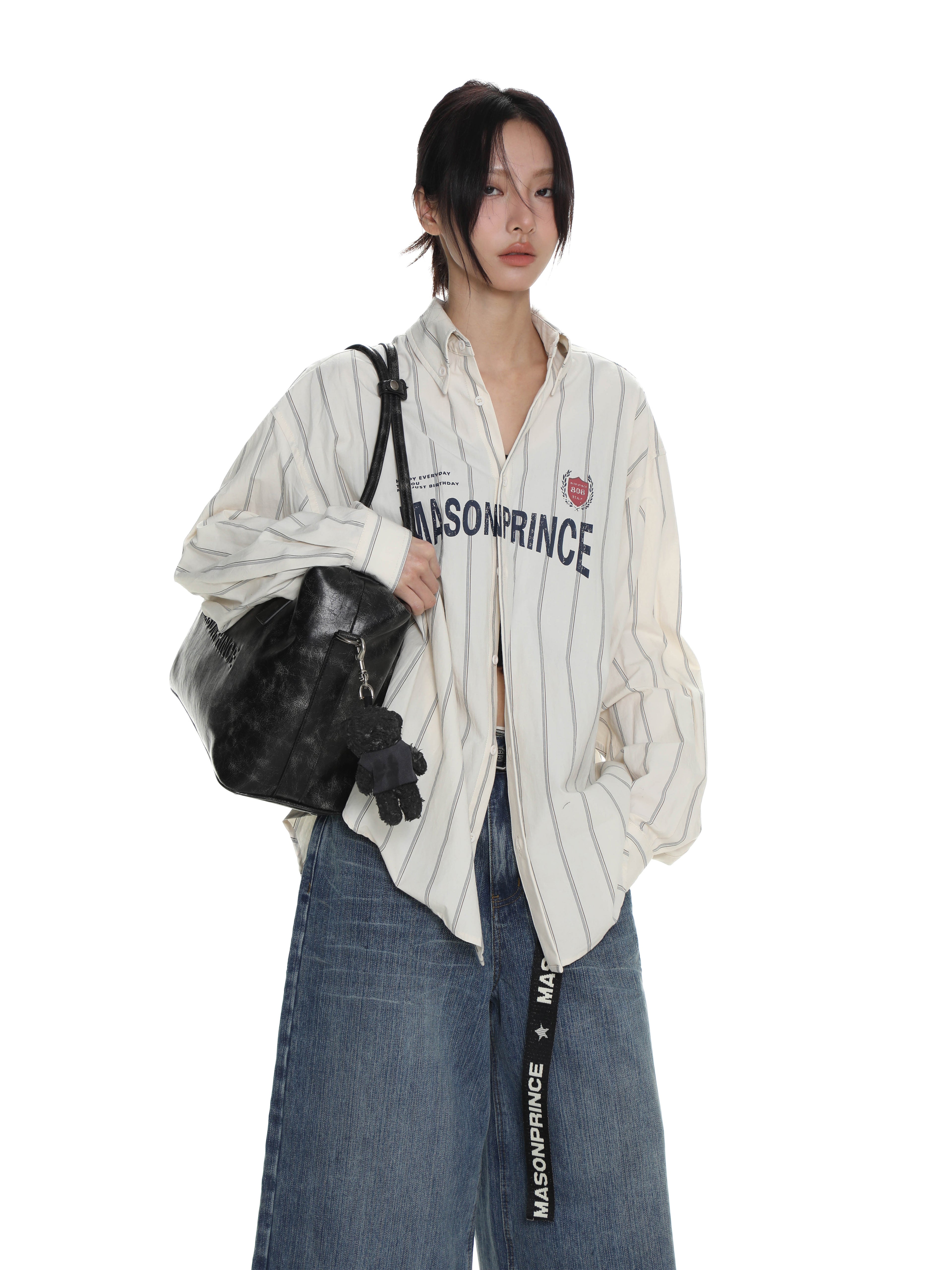 Retro striped shirt - Off White