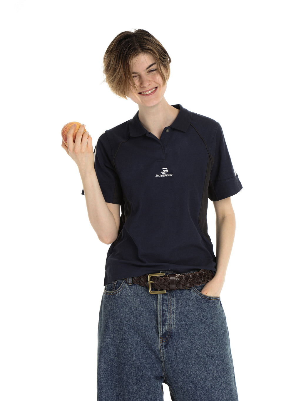 Knit retro polo - Shortsleeves