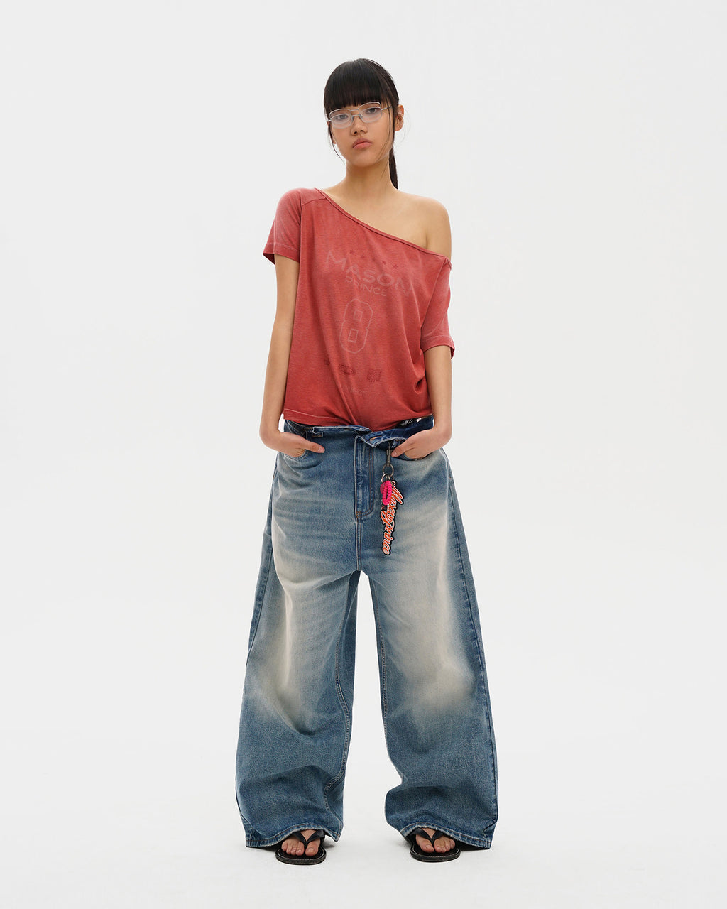 League Washed Oversize Tee-Shirt