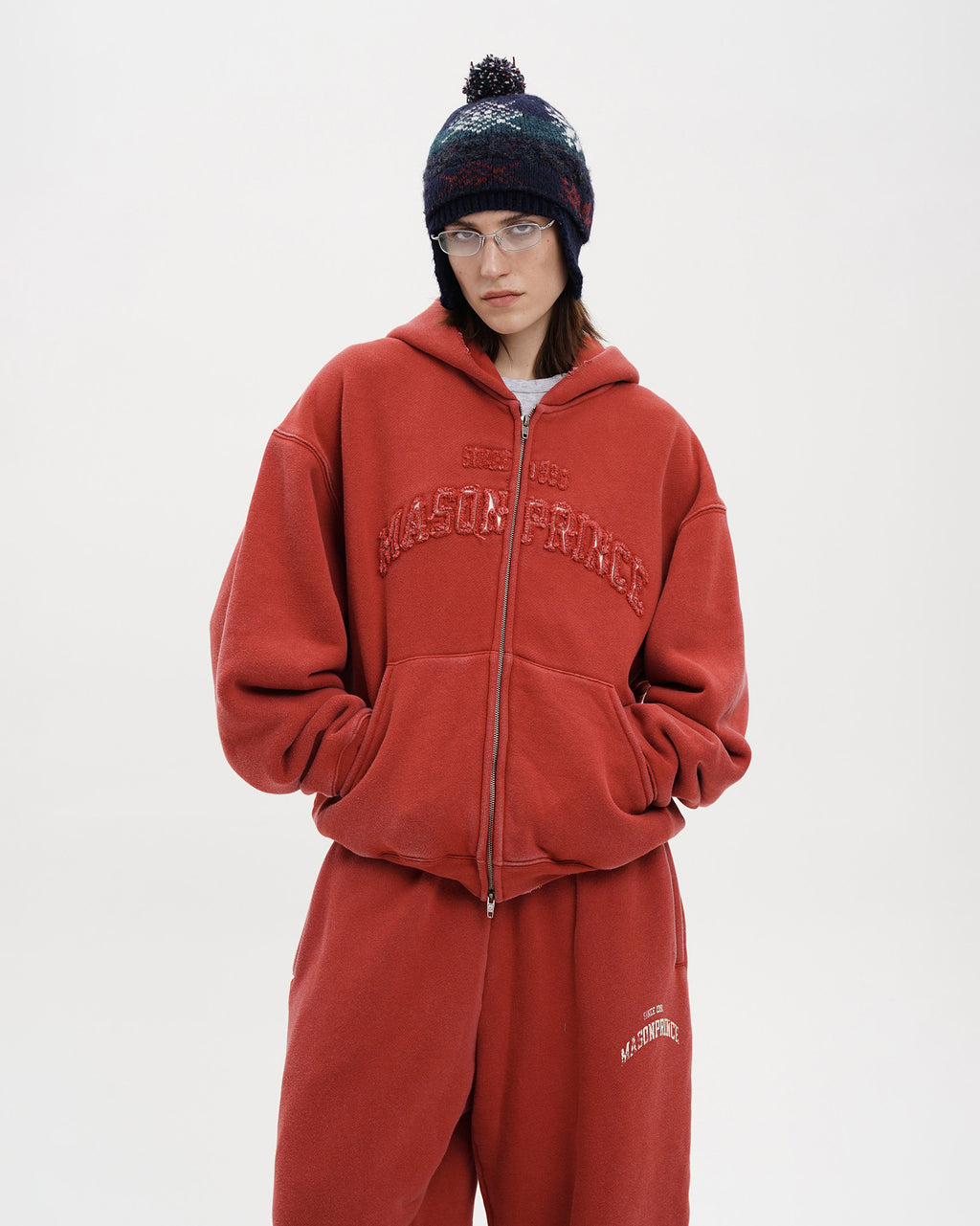 Yanze Washed Zip Hoodie