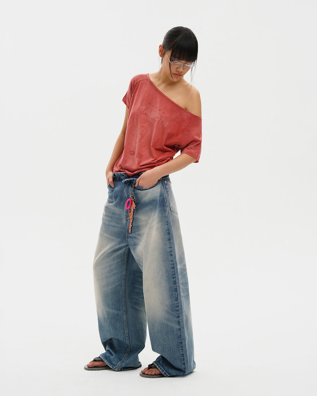 League Washed Oversize Tee-Shirt