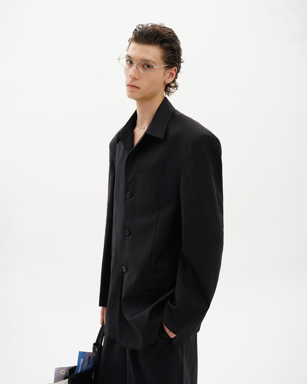 Wool Prince Smog Blazer