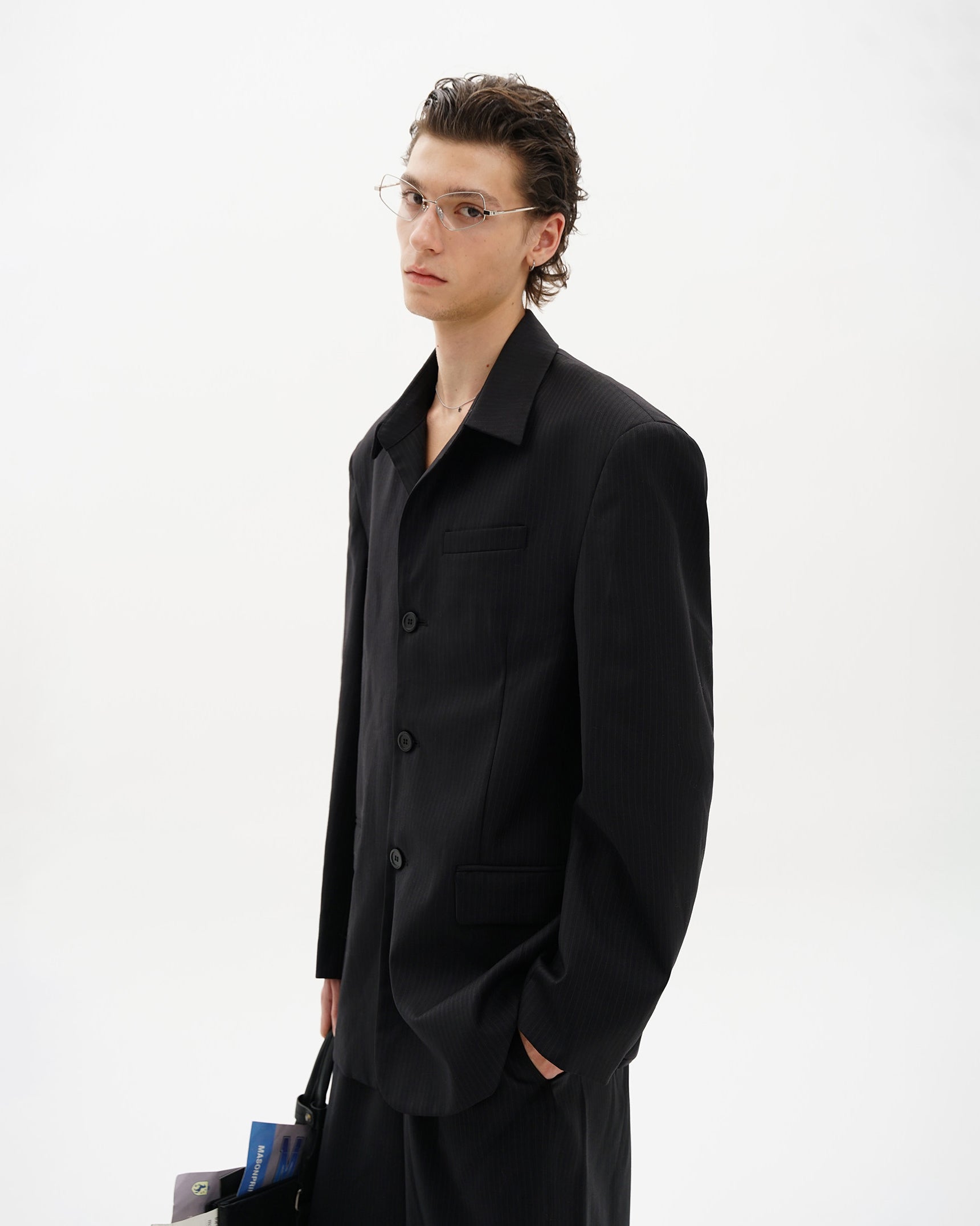 Wool Prince Smog Blazer