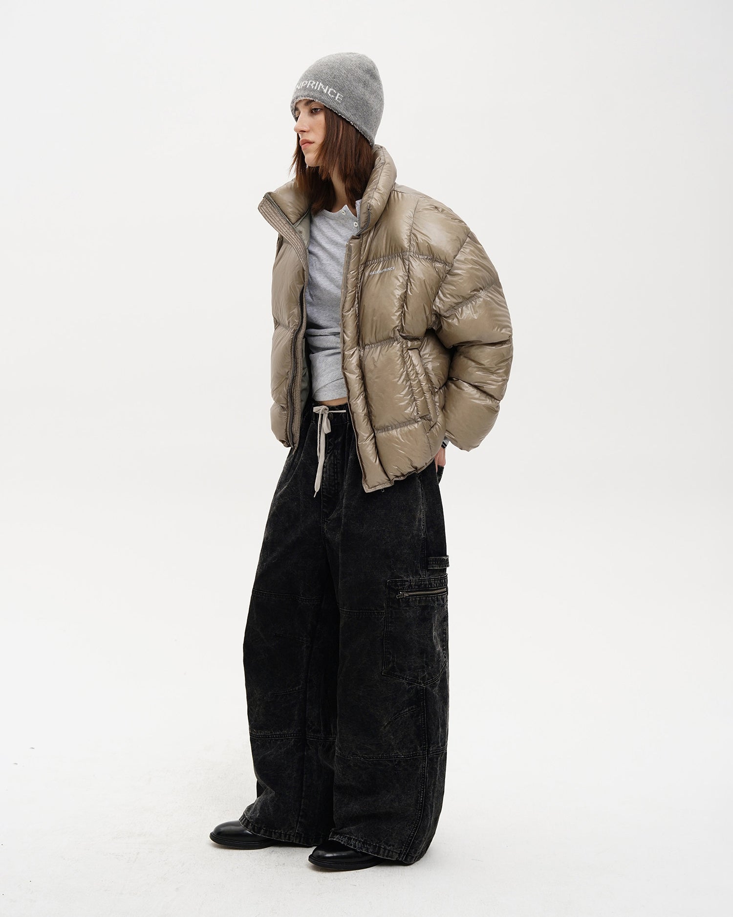 Washed Utility Cargo Pants