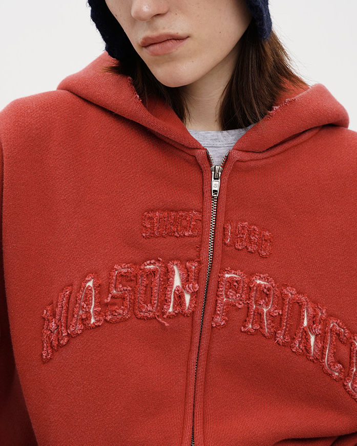 Yanze Washed Zip Hoodie