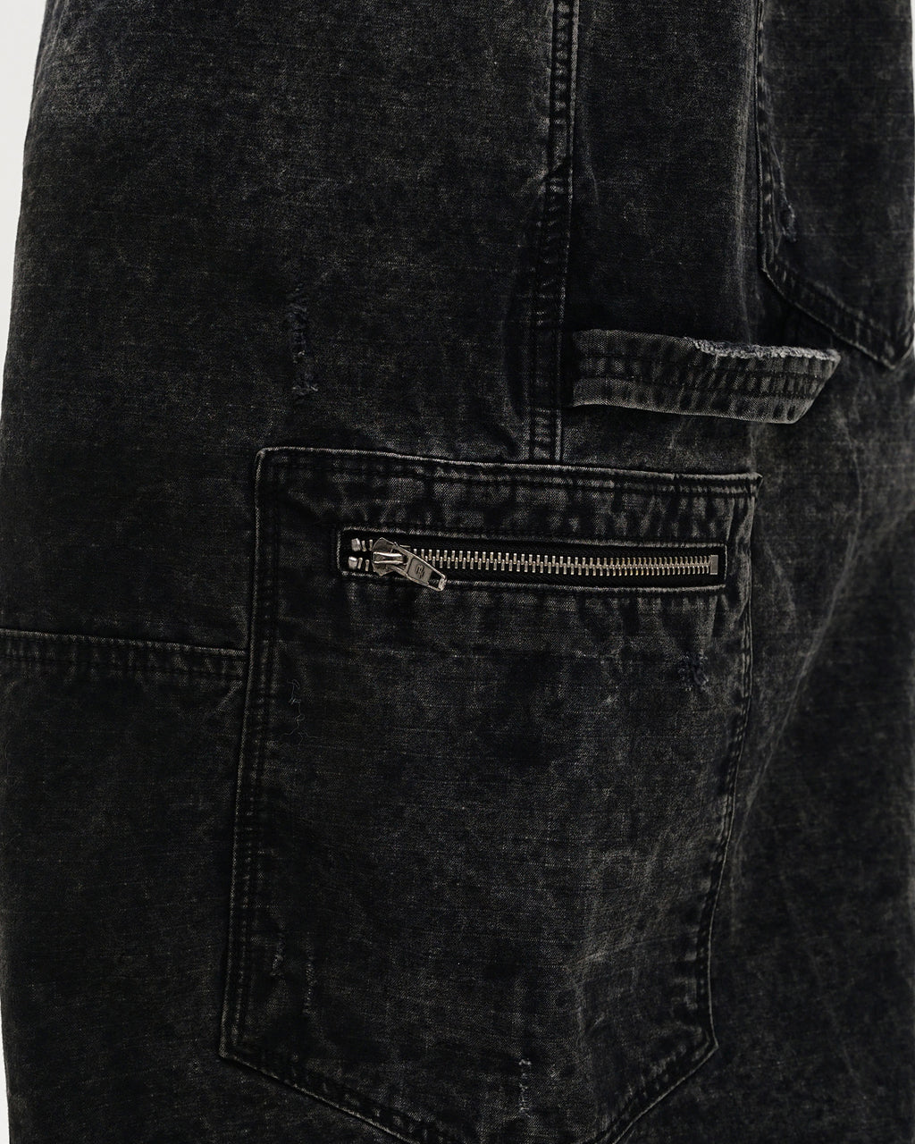 Washed Utility Cargo Pants