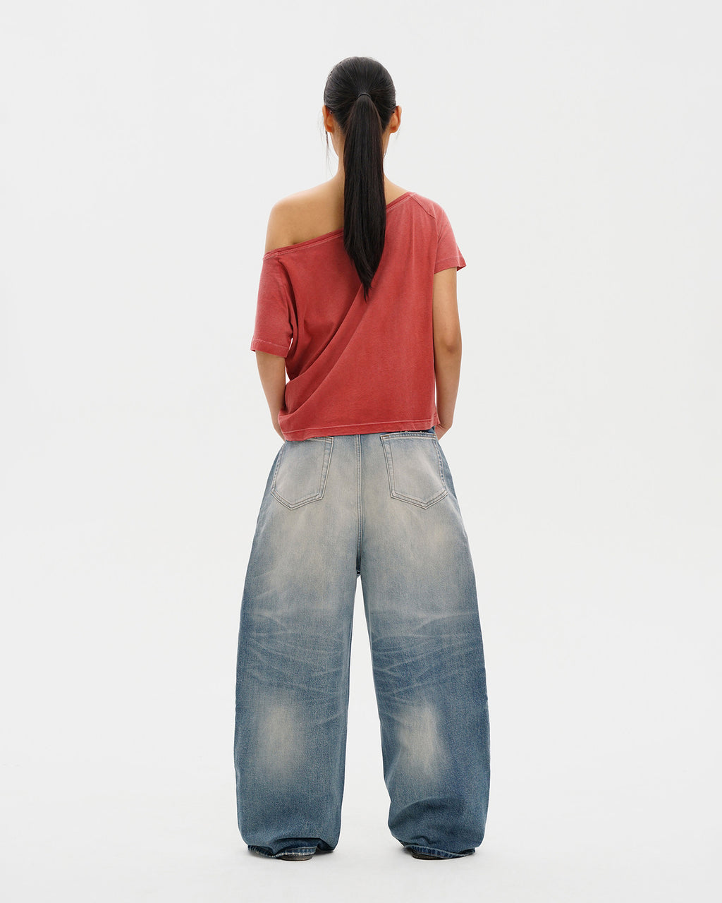 League Washed Oversize Tee-Shirt