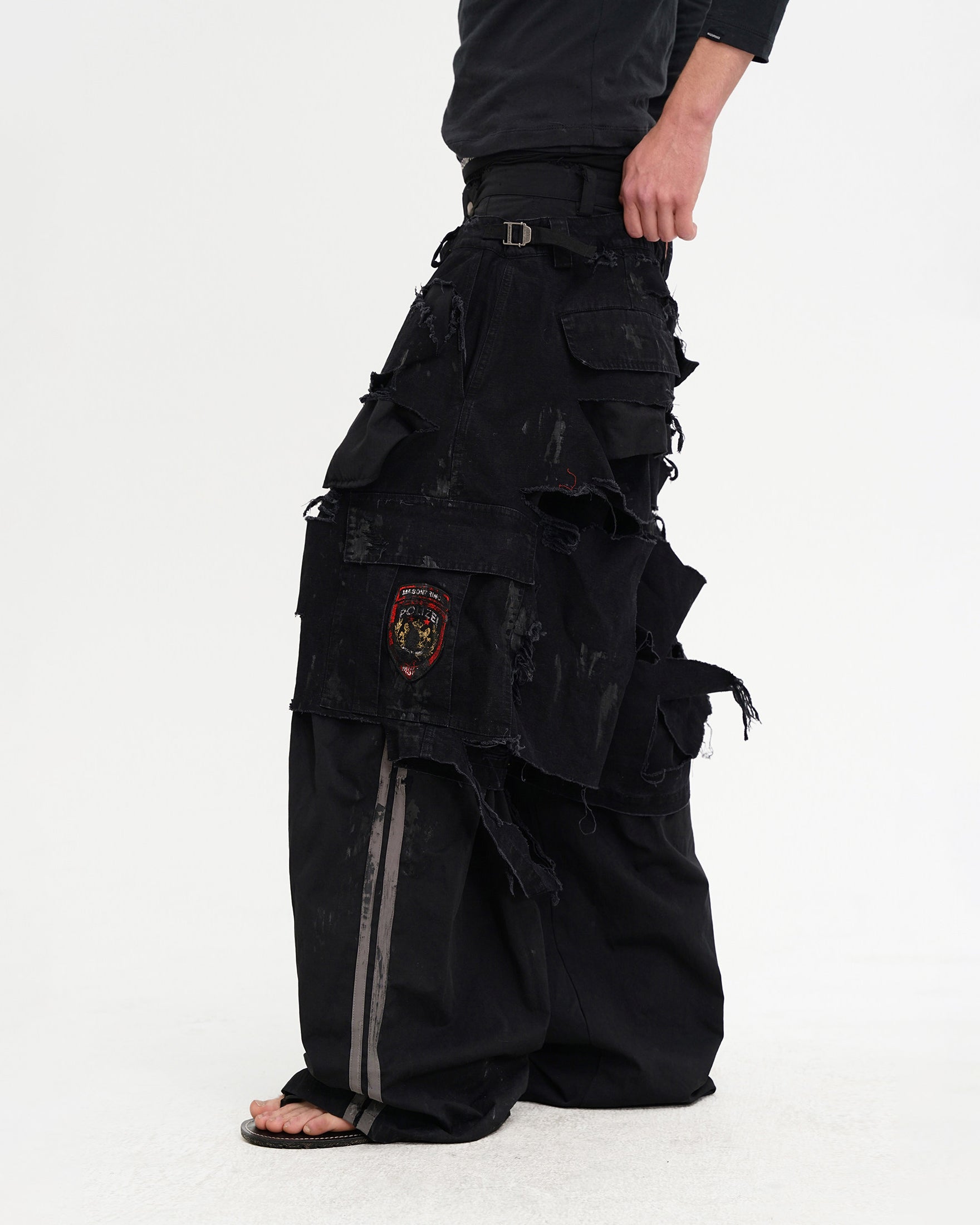 POLIZEI Layered Cargo Pants