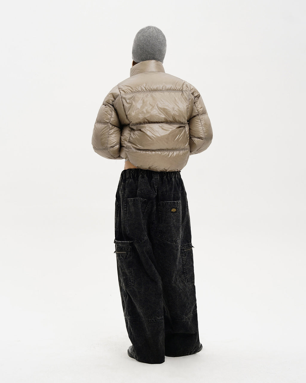 Washed Utility Cargo Pants