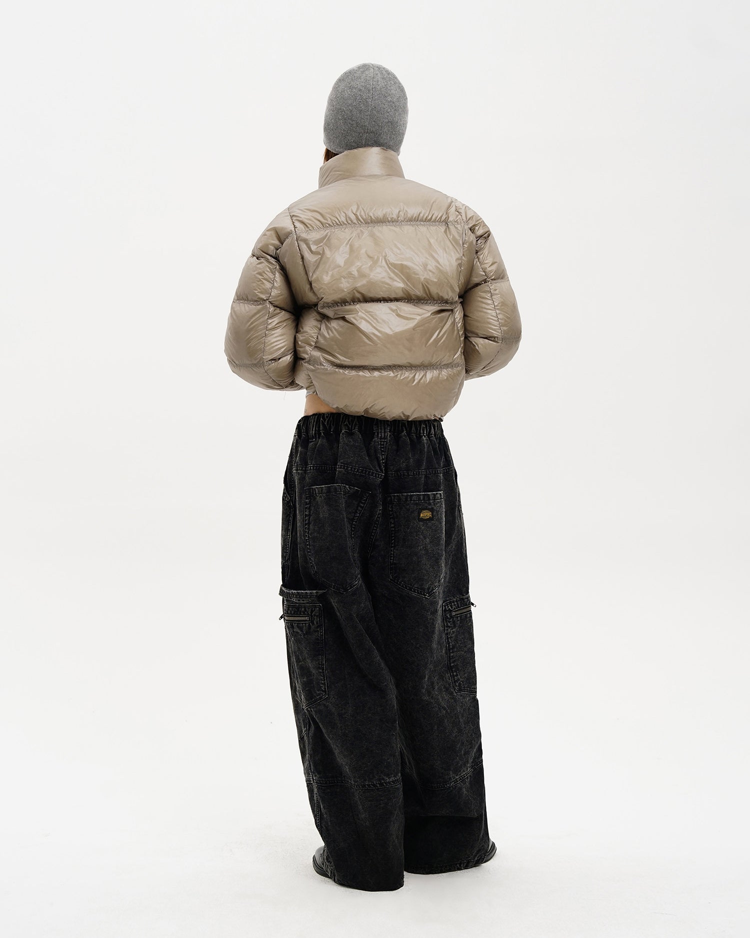 Washed Utility Cargo Pants