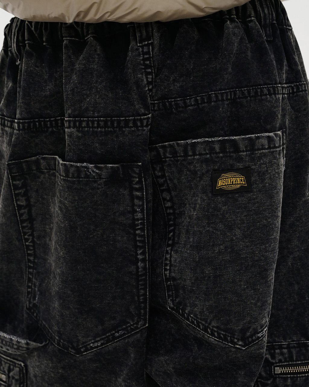 Washed Utility Cargo Pants