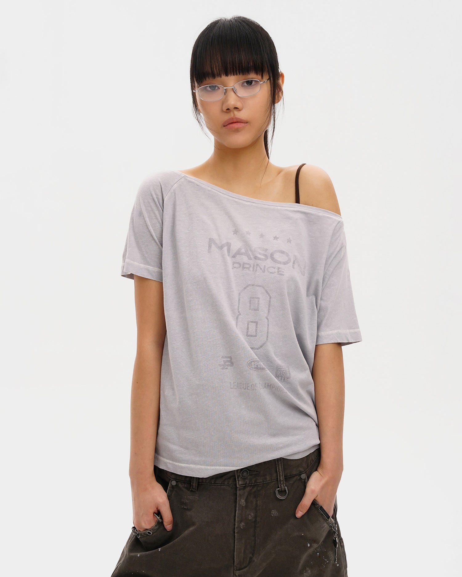 League Washed Oversize Tee-Shirt