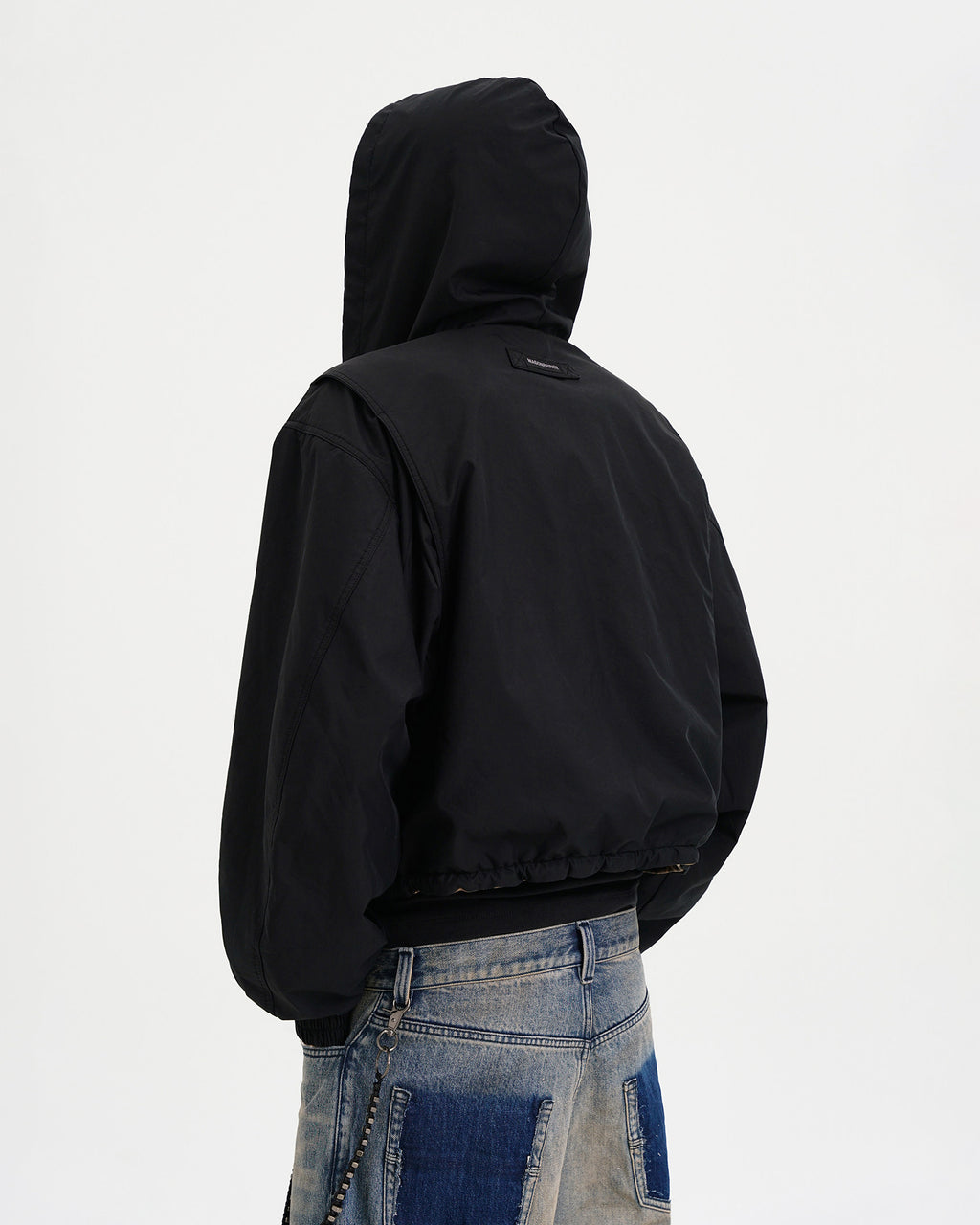 Reversible Leopard Hooded Jacket