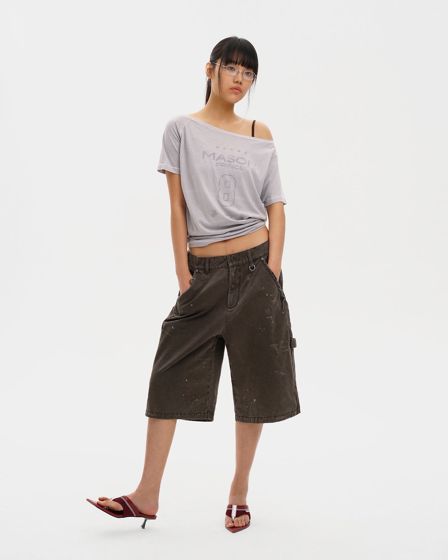League Washed Oversize Tee-Shirt