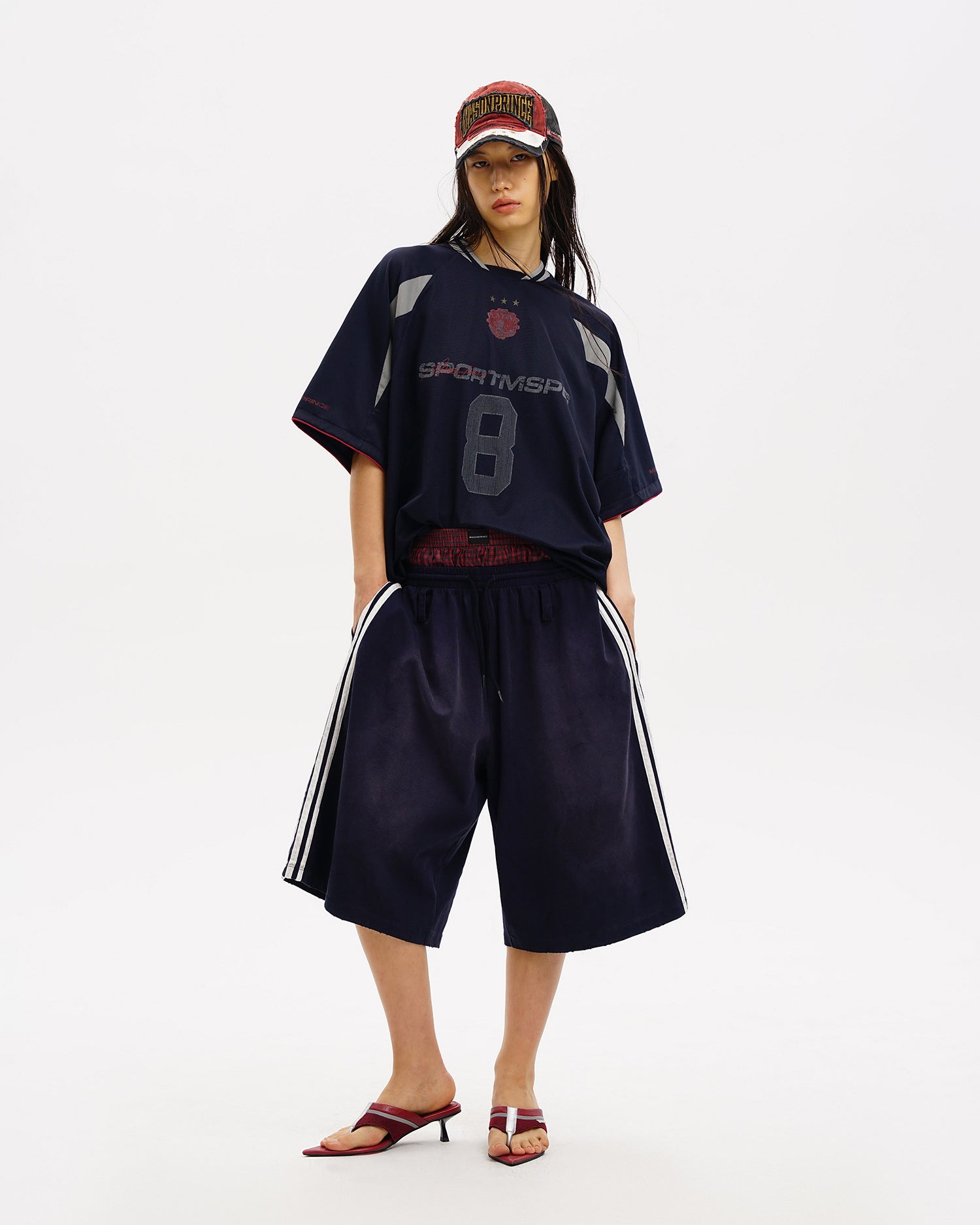 Aero Double Waist Wide Short