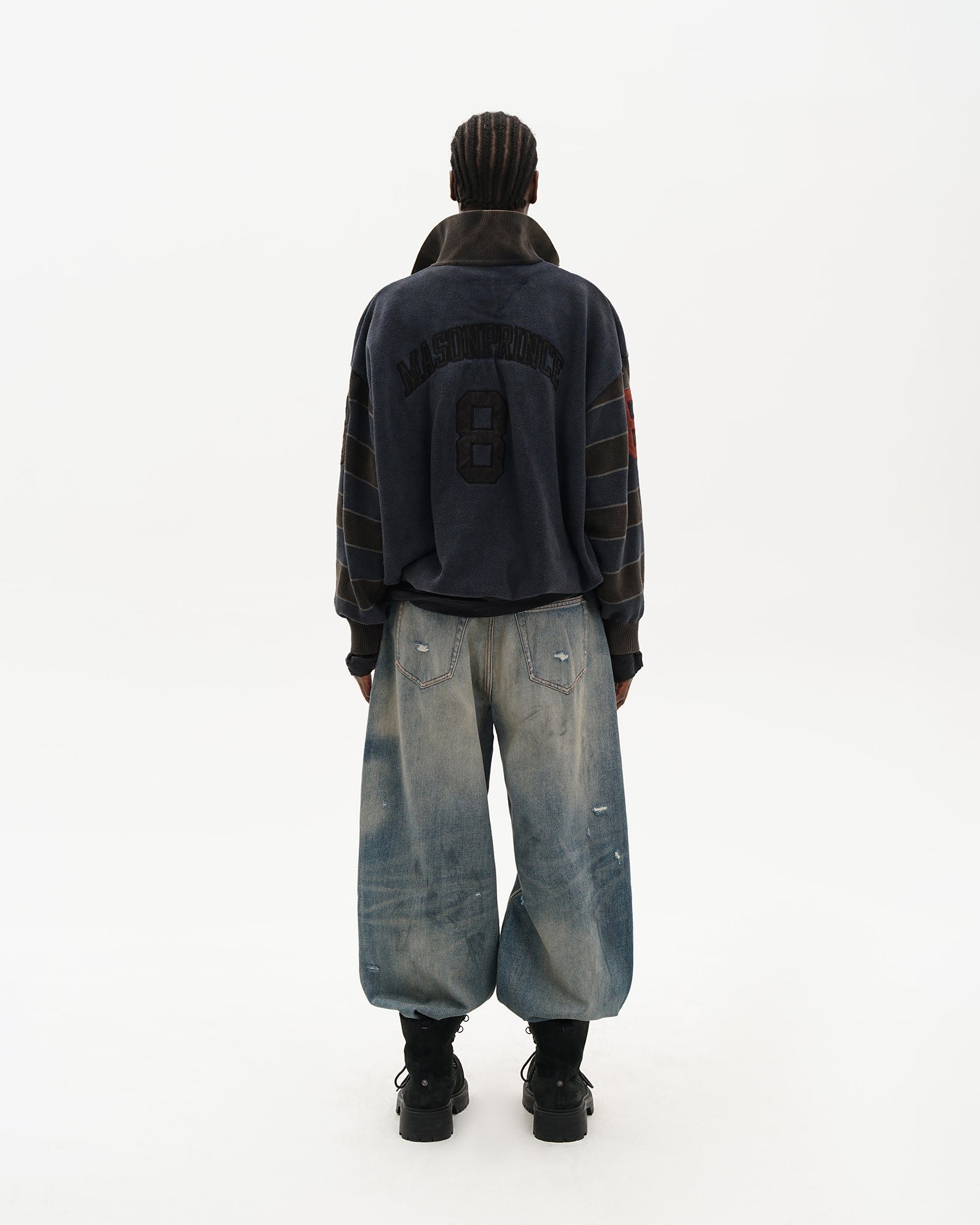 Sekizan Stripe Rugby Knit