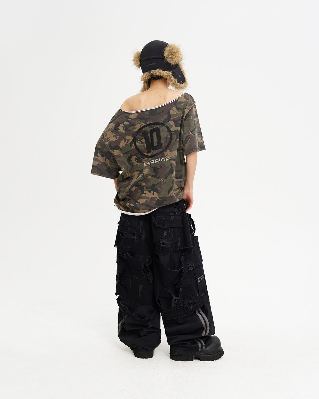 POLIZEI Layered Cargo Pants
