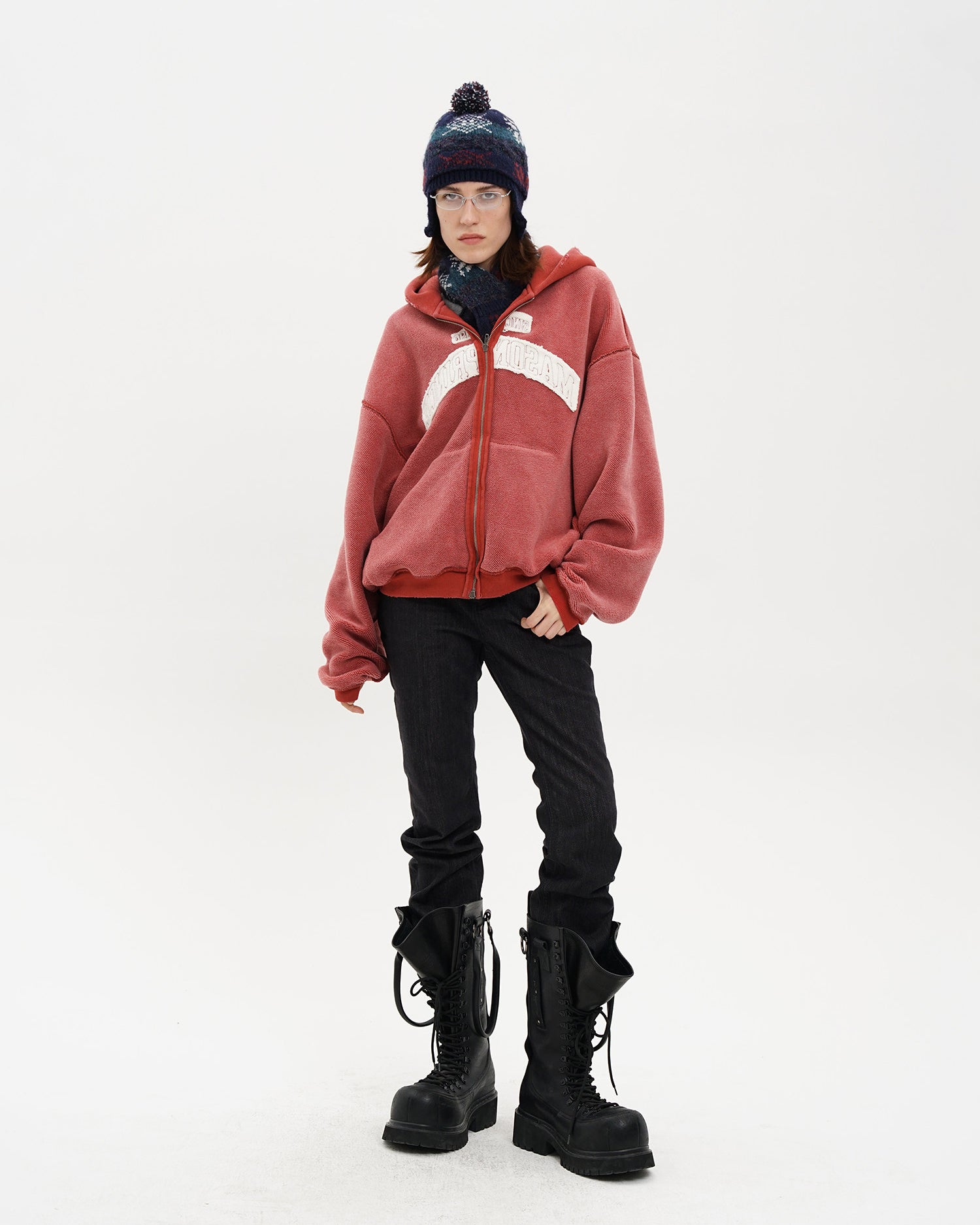 Yanze Washed Zip Hoodie