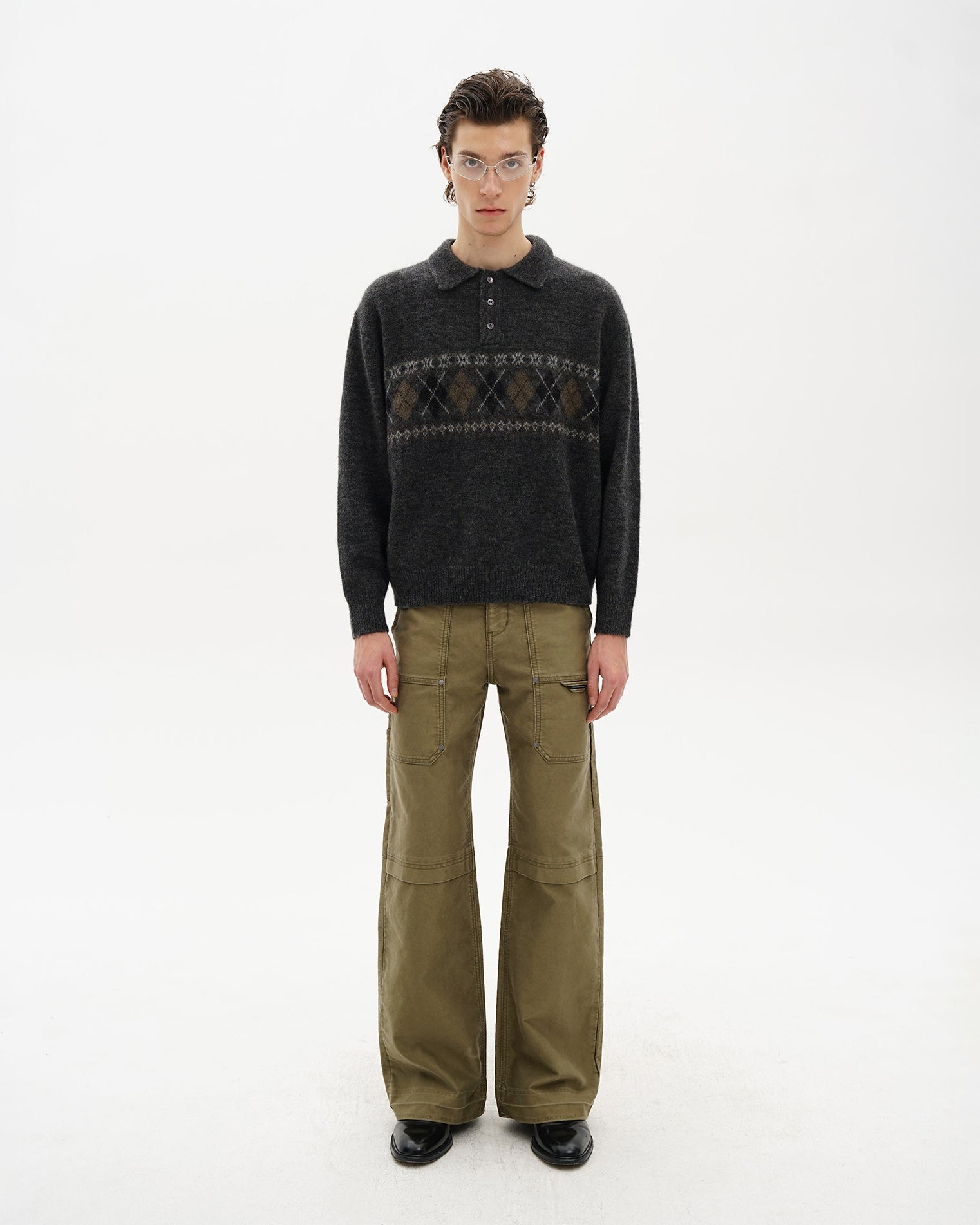 Argyle Isle Polo Knit