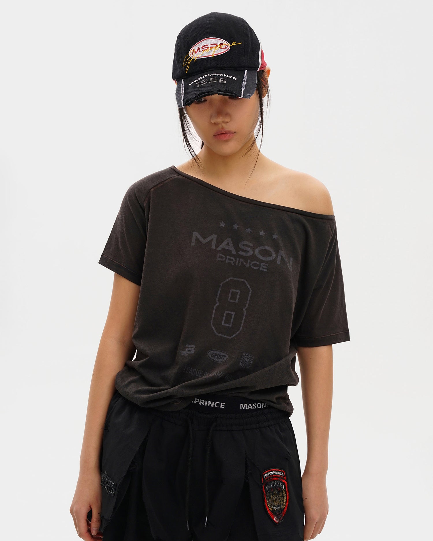 League Washed Oversize Tee-Shirt