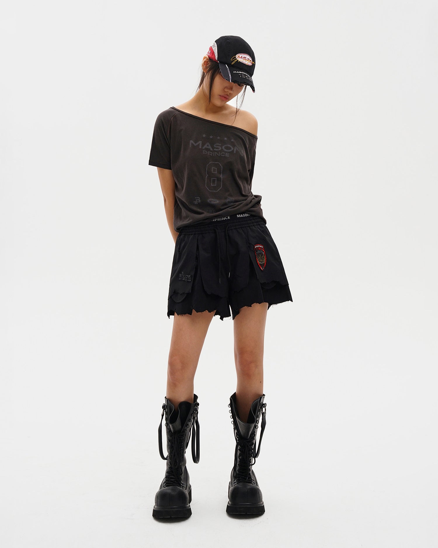 League Washed Oversize Tee-Shirt