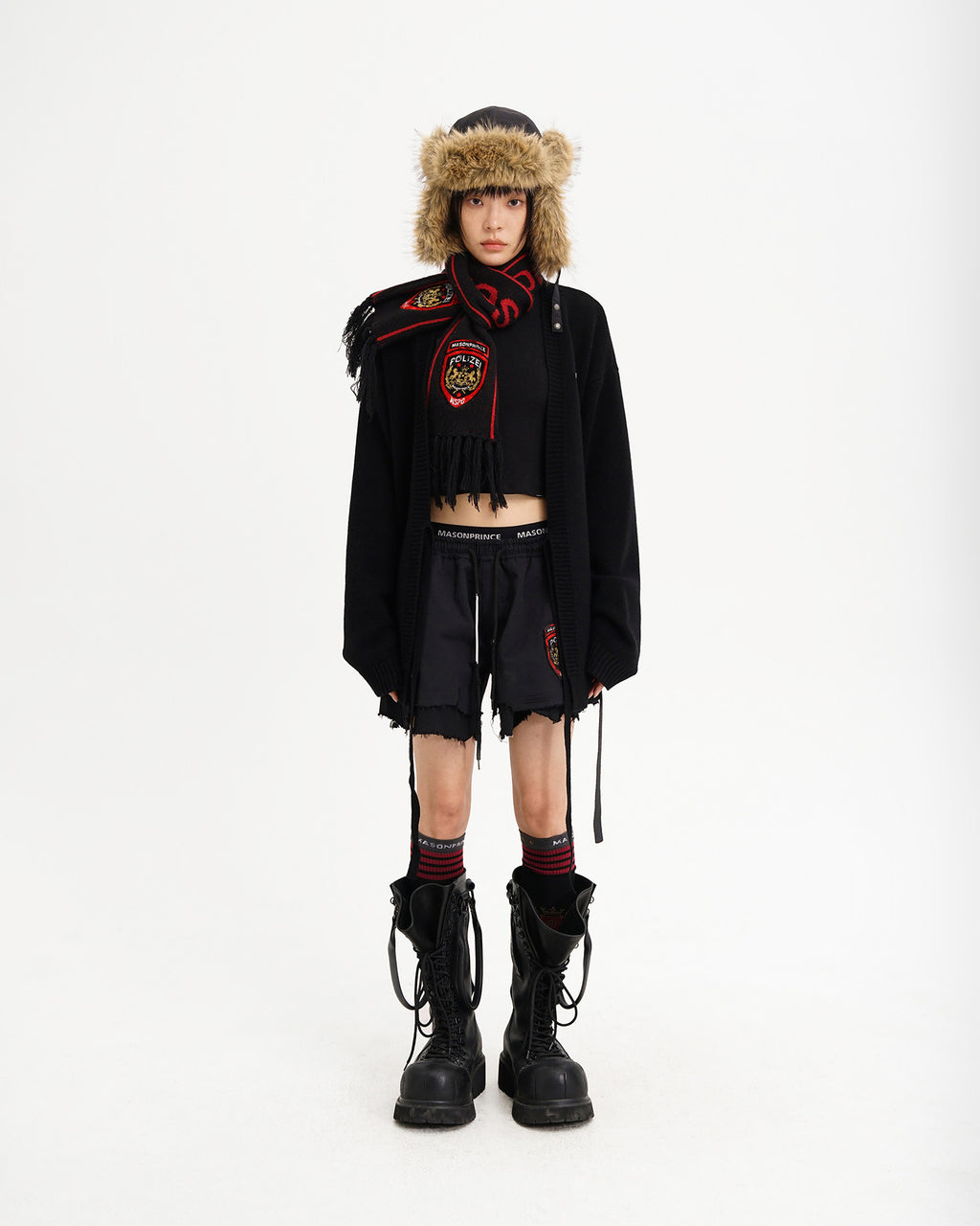 Polizei Double-Sided Scarf