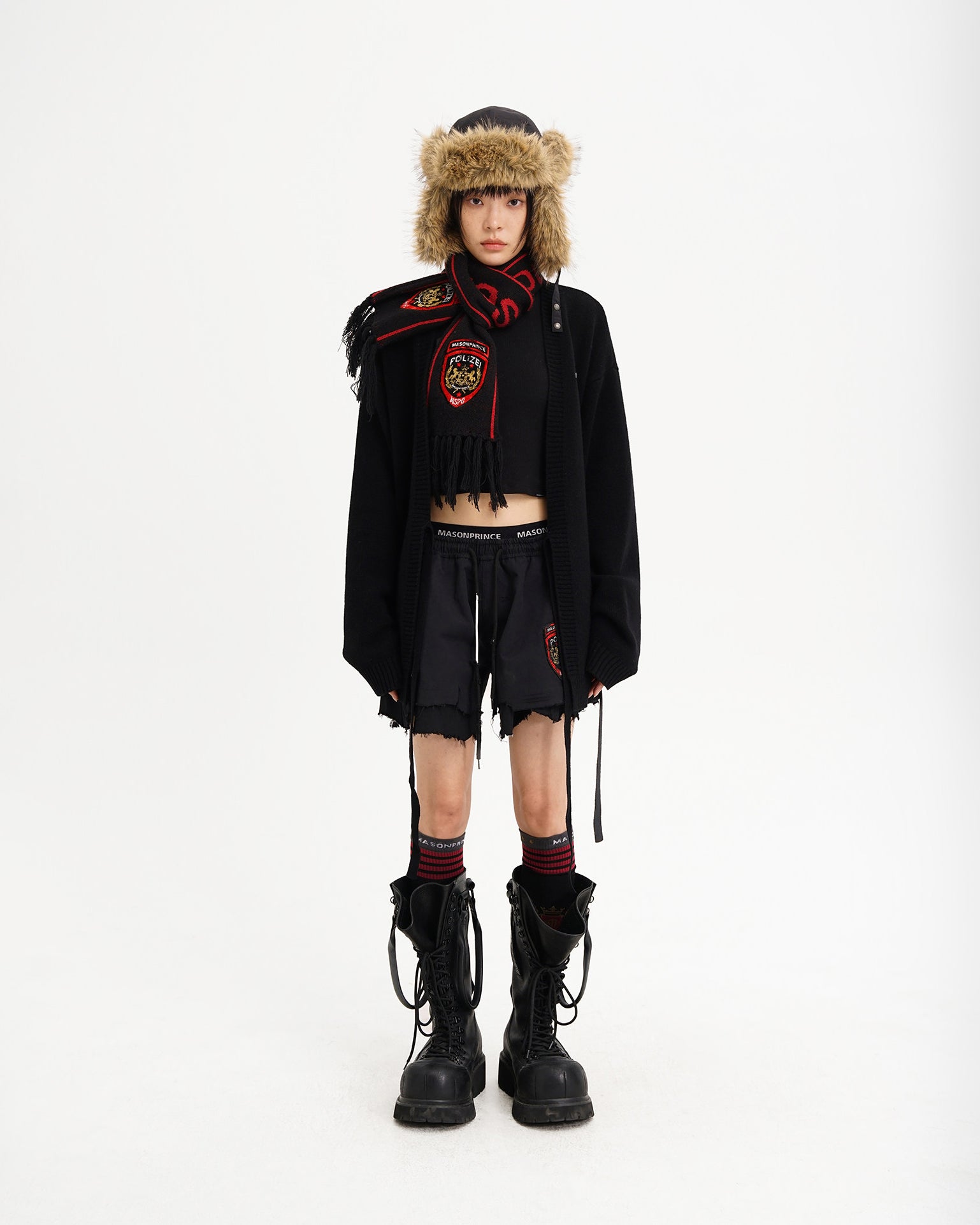 Polizei Double-Sided Scarf