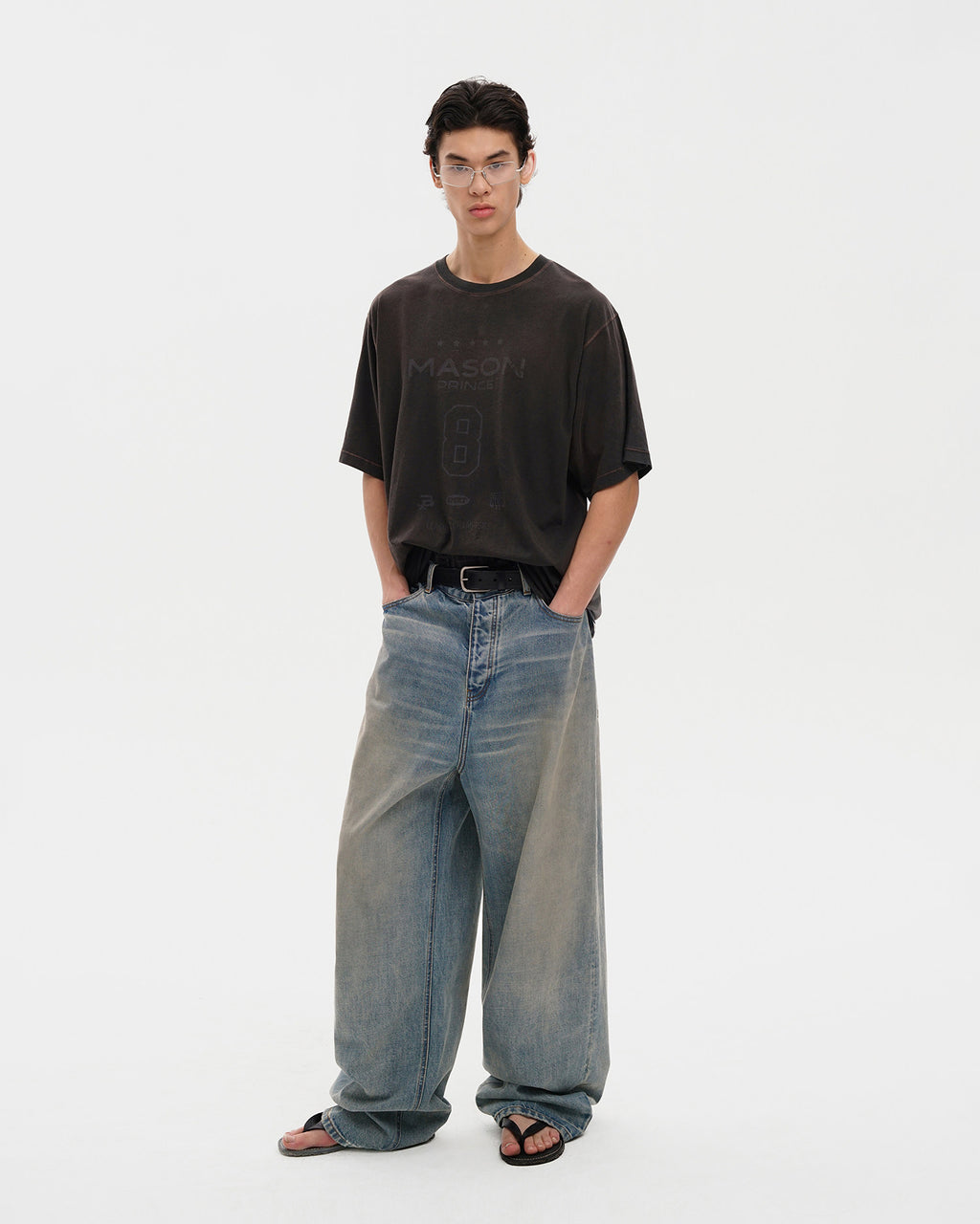 League Washed Oversize Tee-Shirt