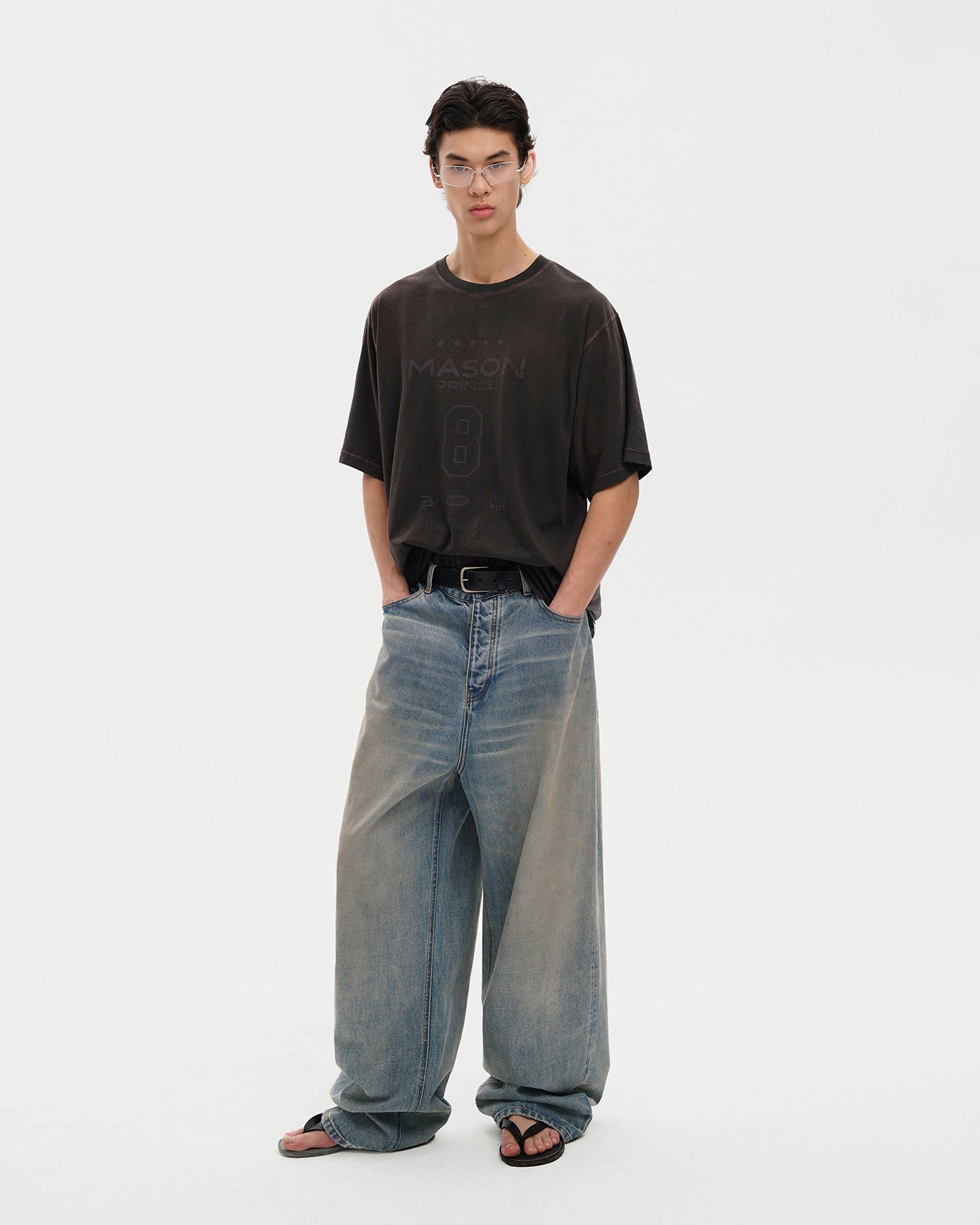 League Washed Oversize Tee-Shirt