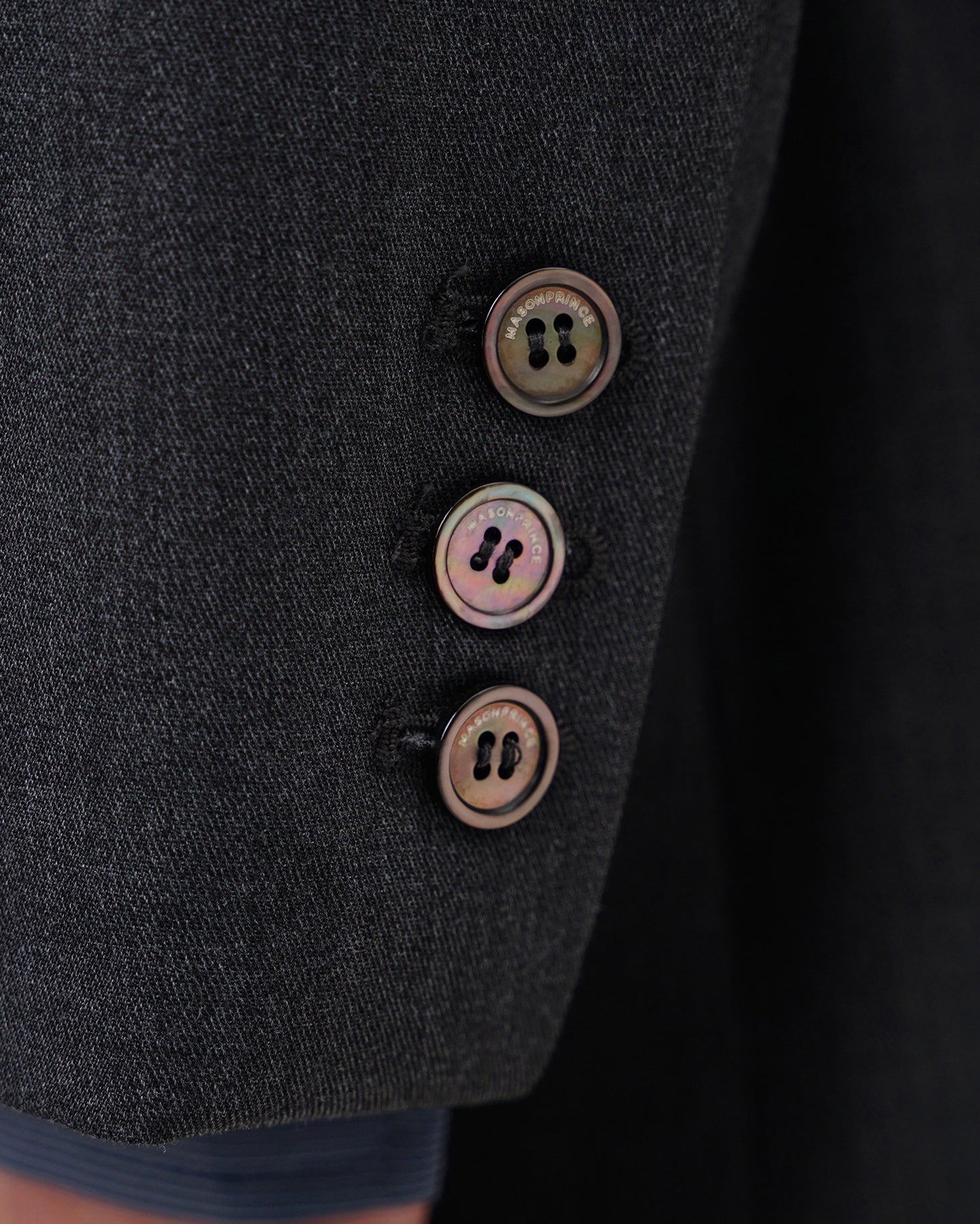 Double-Breasted Faux-Layer Blazer