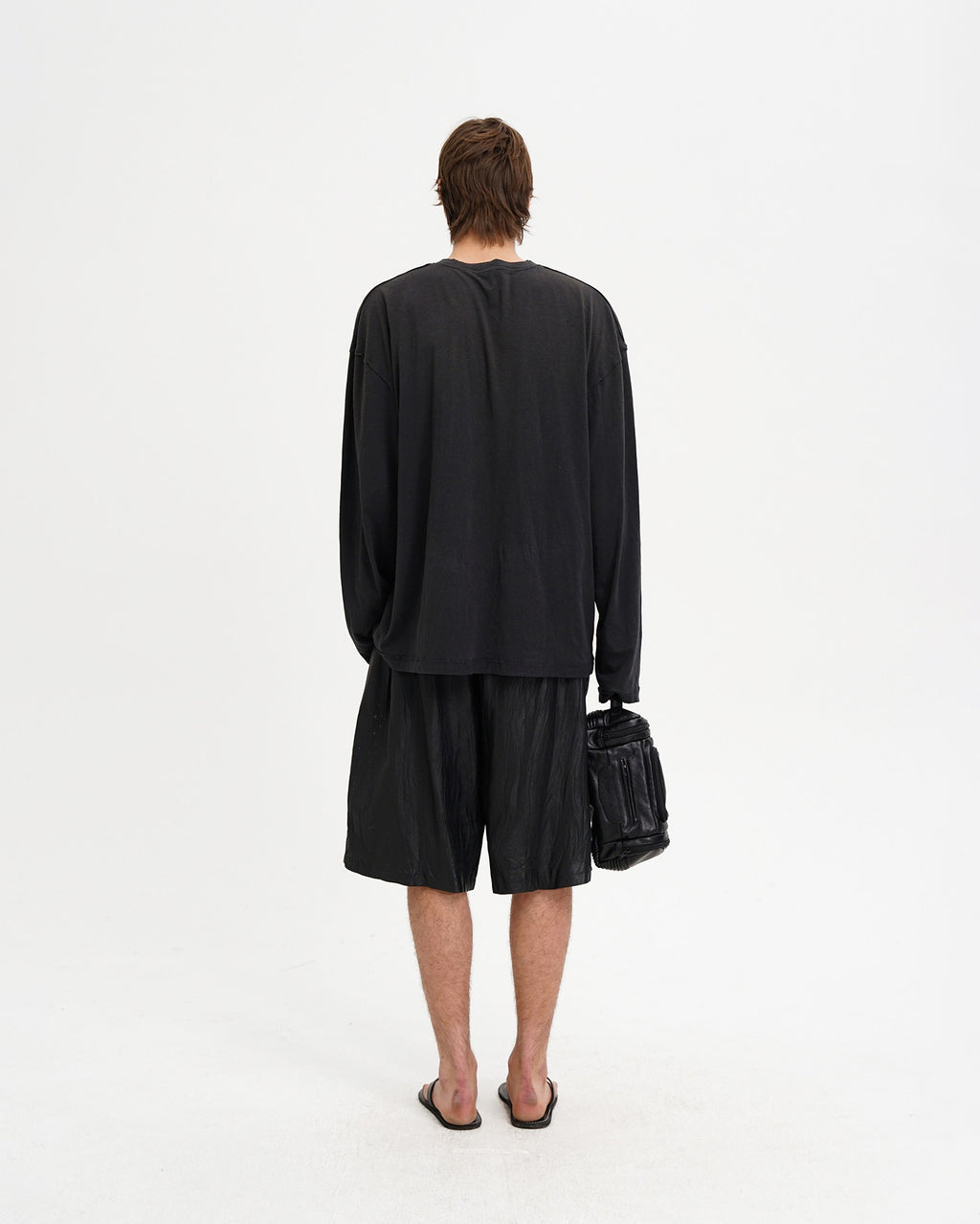 Organic Cotton Longsleeve Tee - Off Shoulder