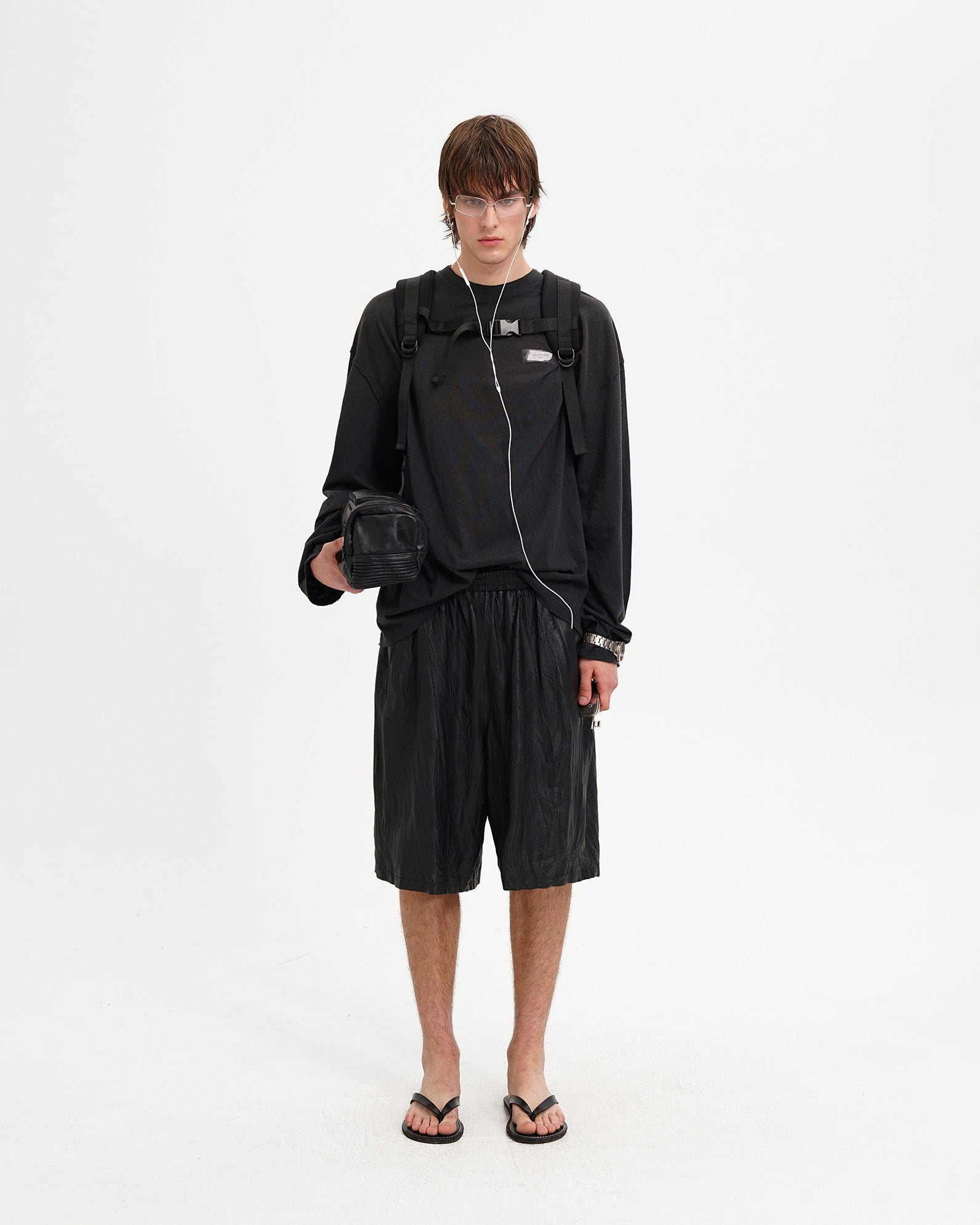 Organic Cotton Longsleeve Tee - Off Shoulder