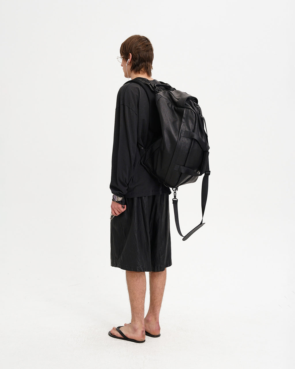 Organic Cotton Longsleeve Tee - Off Shoulder