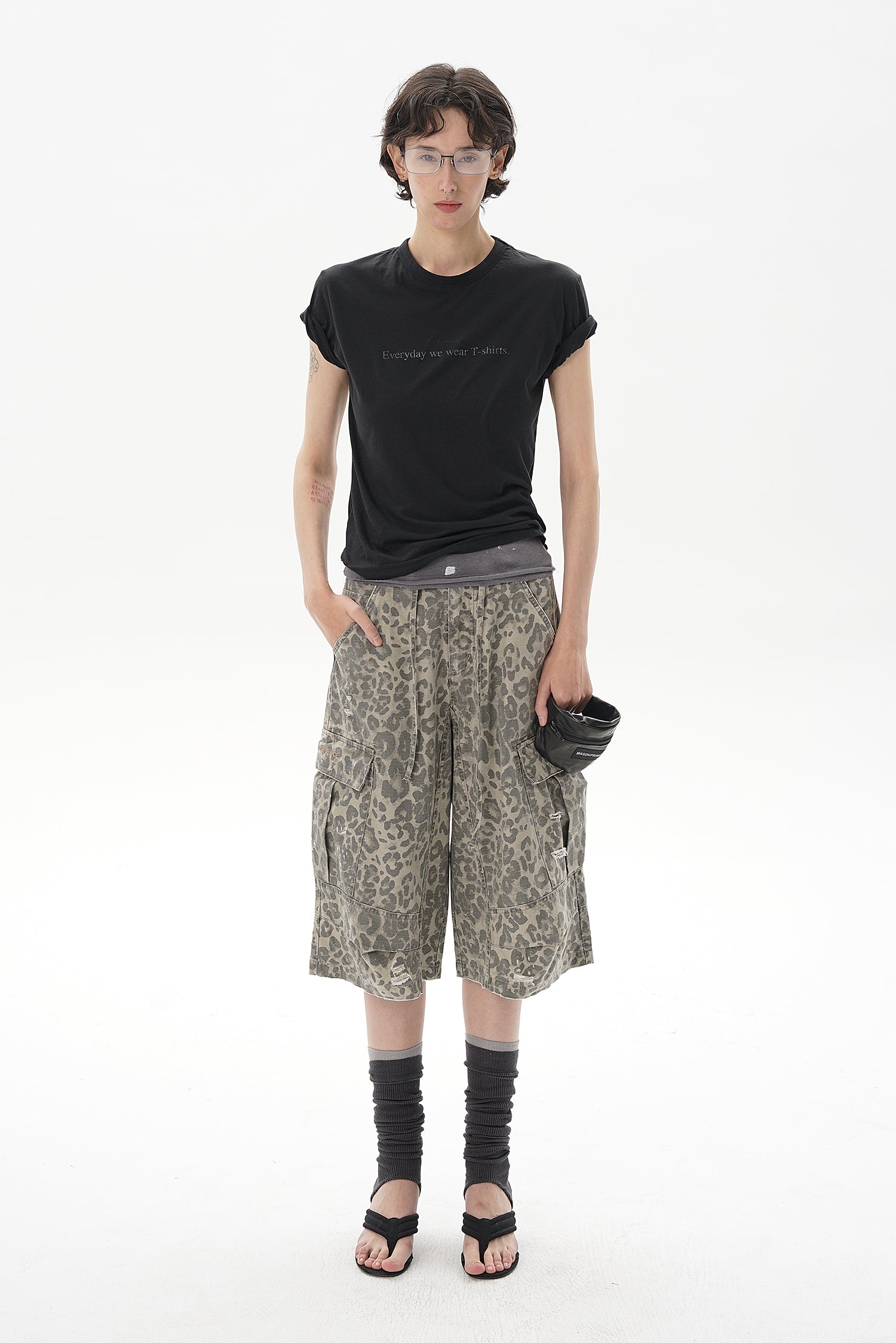 Leopard Cargo Croppants