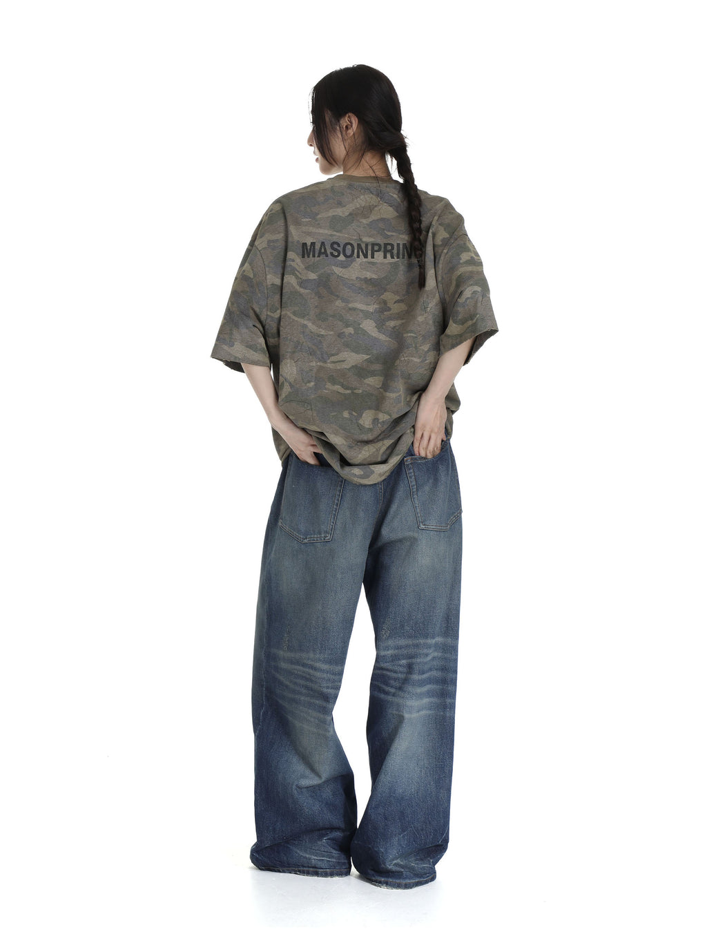 Y2K Camouflage T-shirt