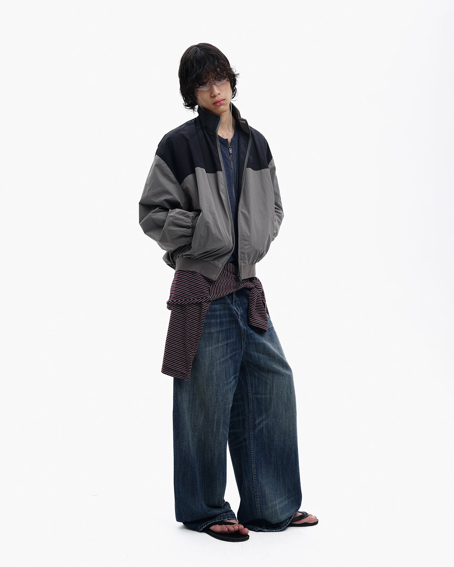 Heritage Contrast-Panel Sports Jacket