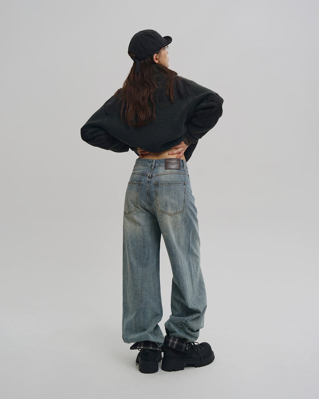 Yota Wide-Leg 80s Jeans