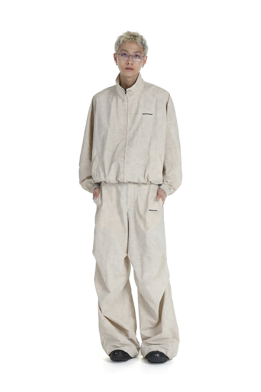 Mud-Dyed Lightweight Hiking Jacket