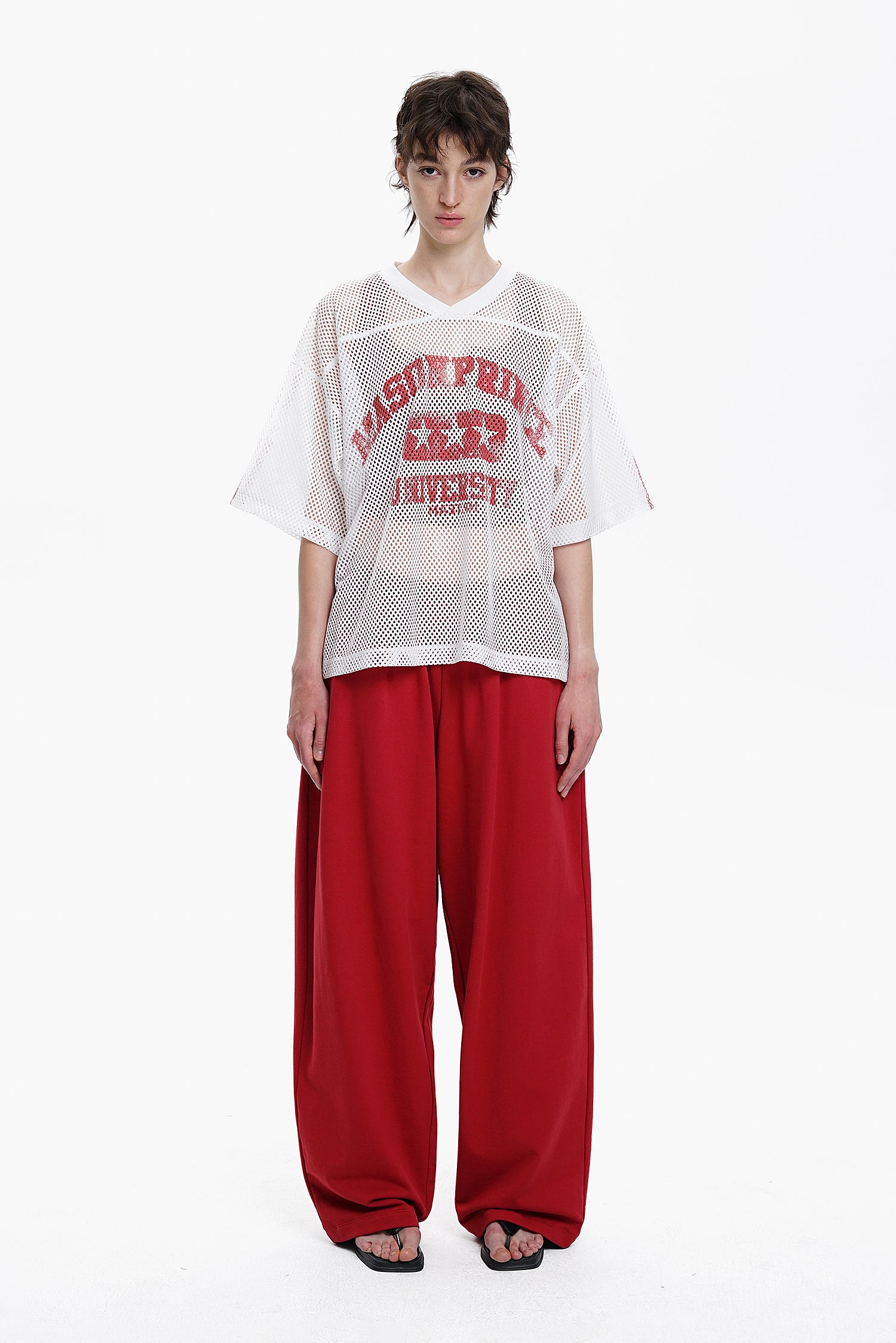 Mesh Sports Jersey Tee