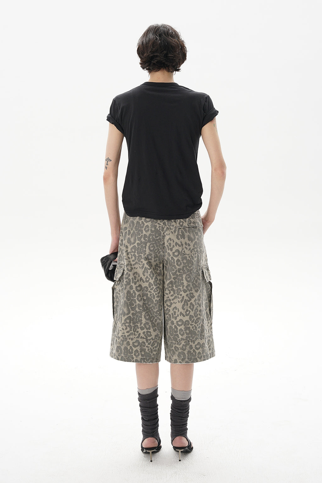 Leopard Cargo Croppants