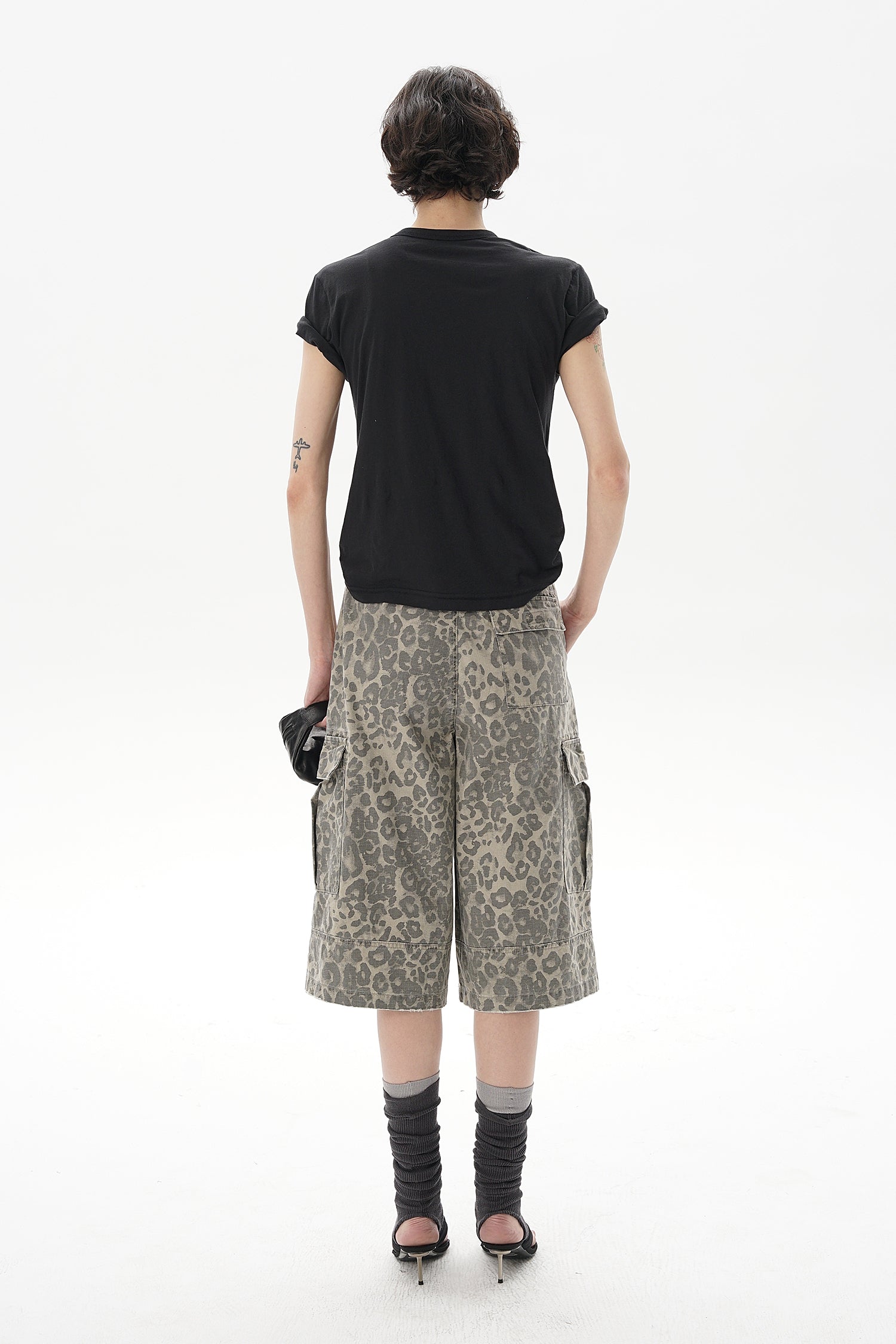 Leopard Cargo Croppants