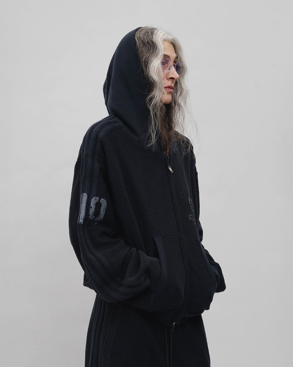 Champion Exclusive Embroidered Zip Hoodie