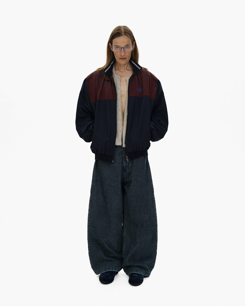 Heritage Contrast-Panel Sports Jacket
